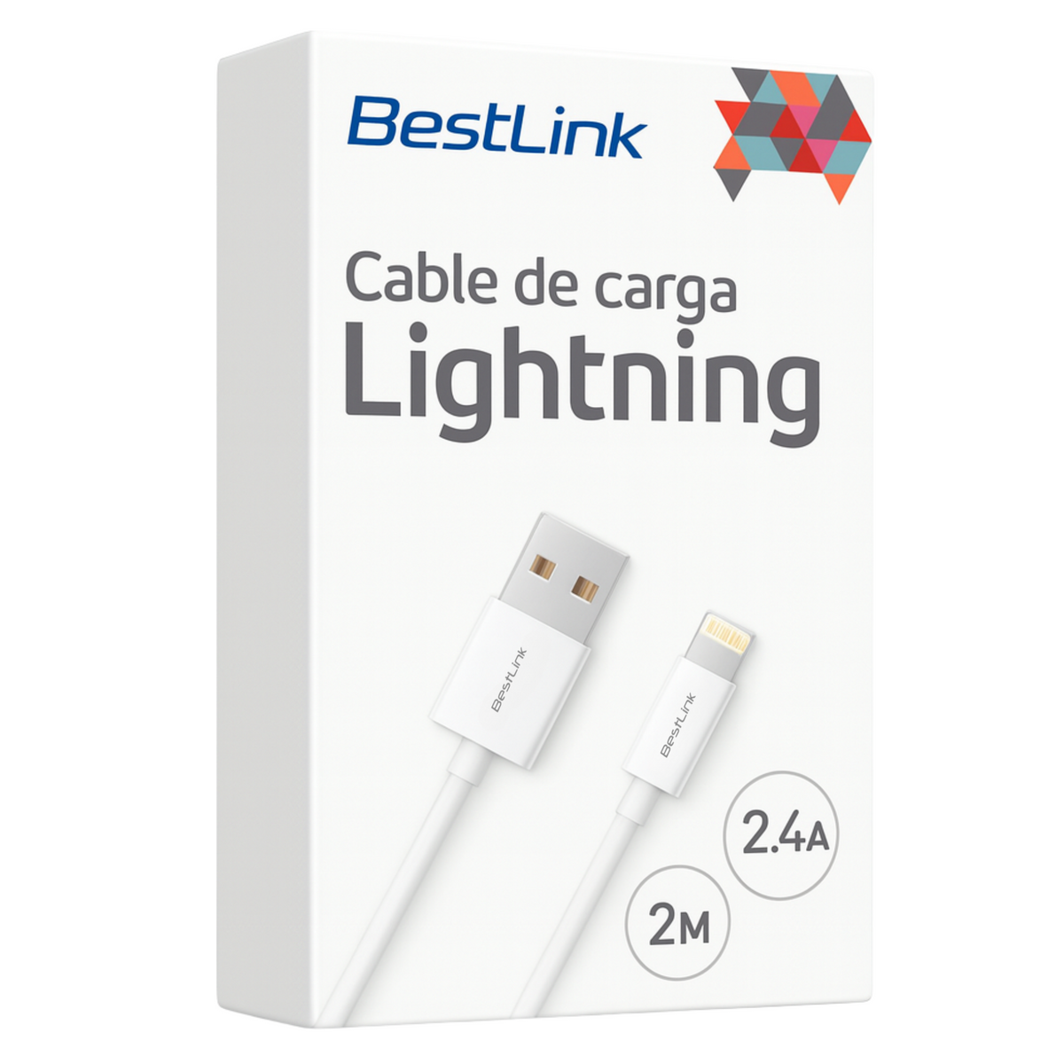 Cable de Datos Bestlink Para Iphone USB Lightning 2M CH20200