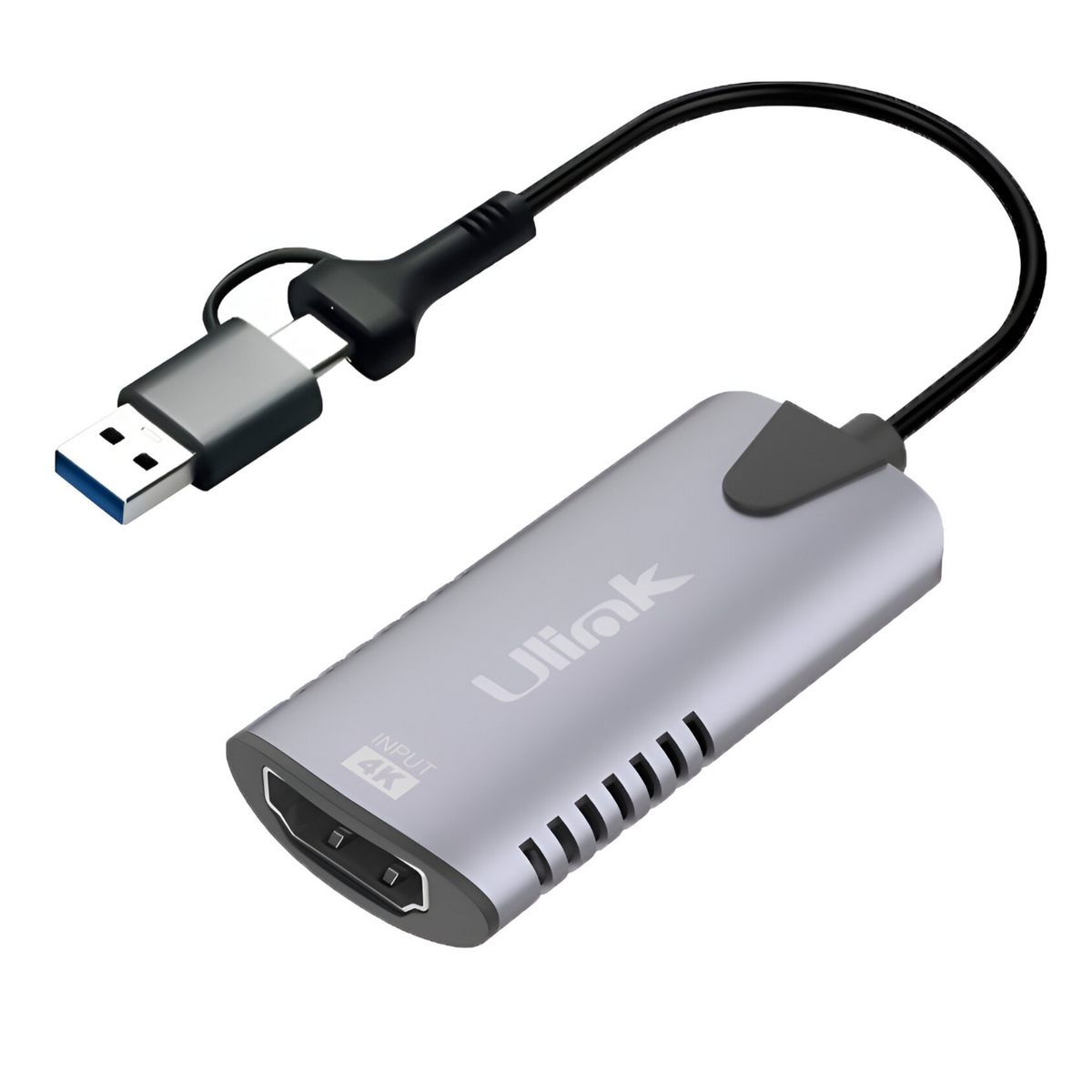 Tarjeta Capturadora de Video 4K HDMI a USB + USB-C UL-ADV2