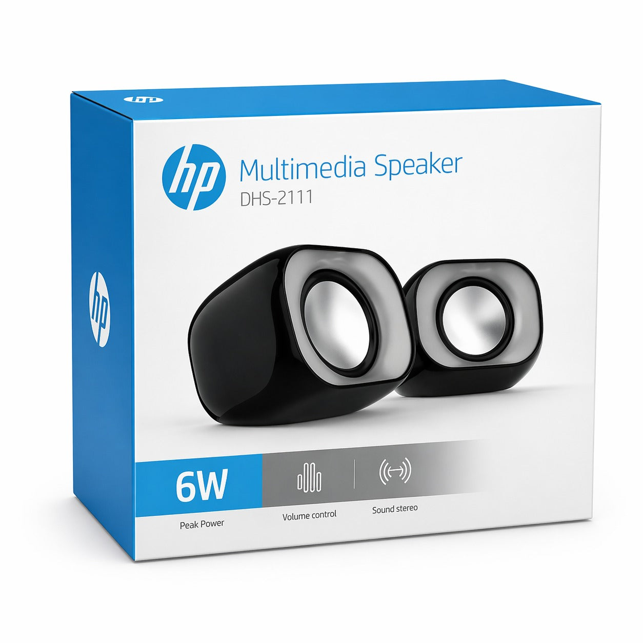 Parlantes USB HP Multimedia Ultra Compactos 6W RMS DHS-2111