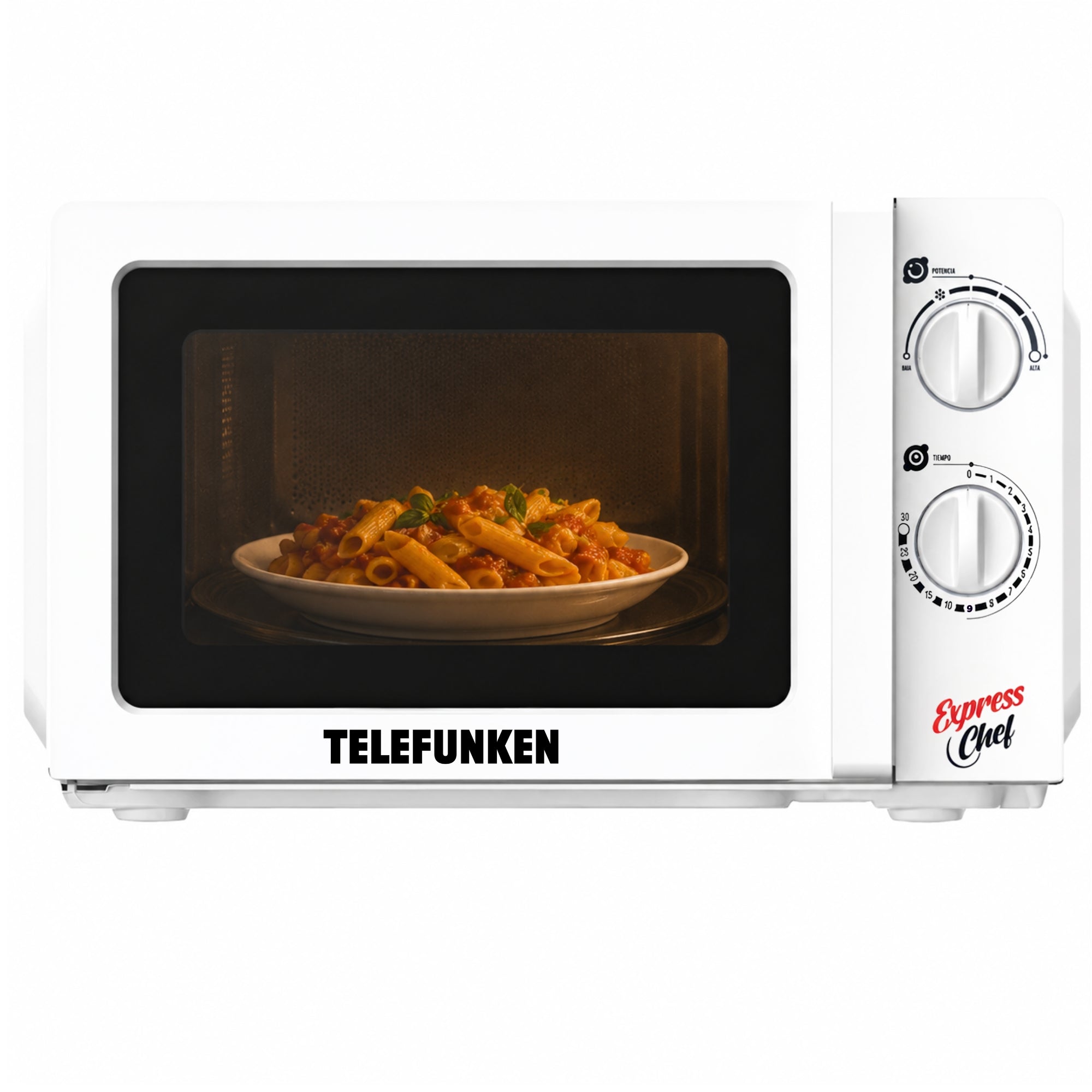 Microondas Express Chef Análogo 20 Litros 700W TFK-20A SEC