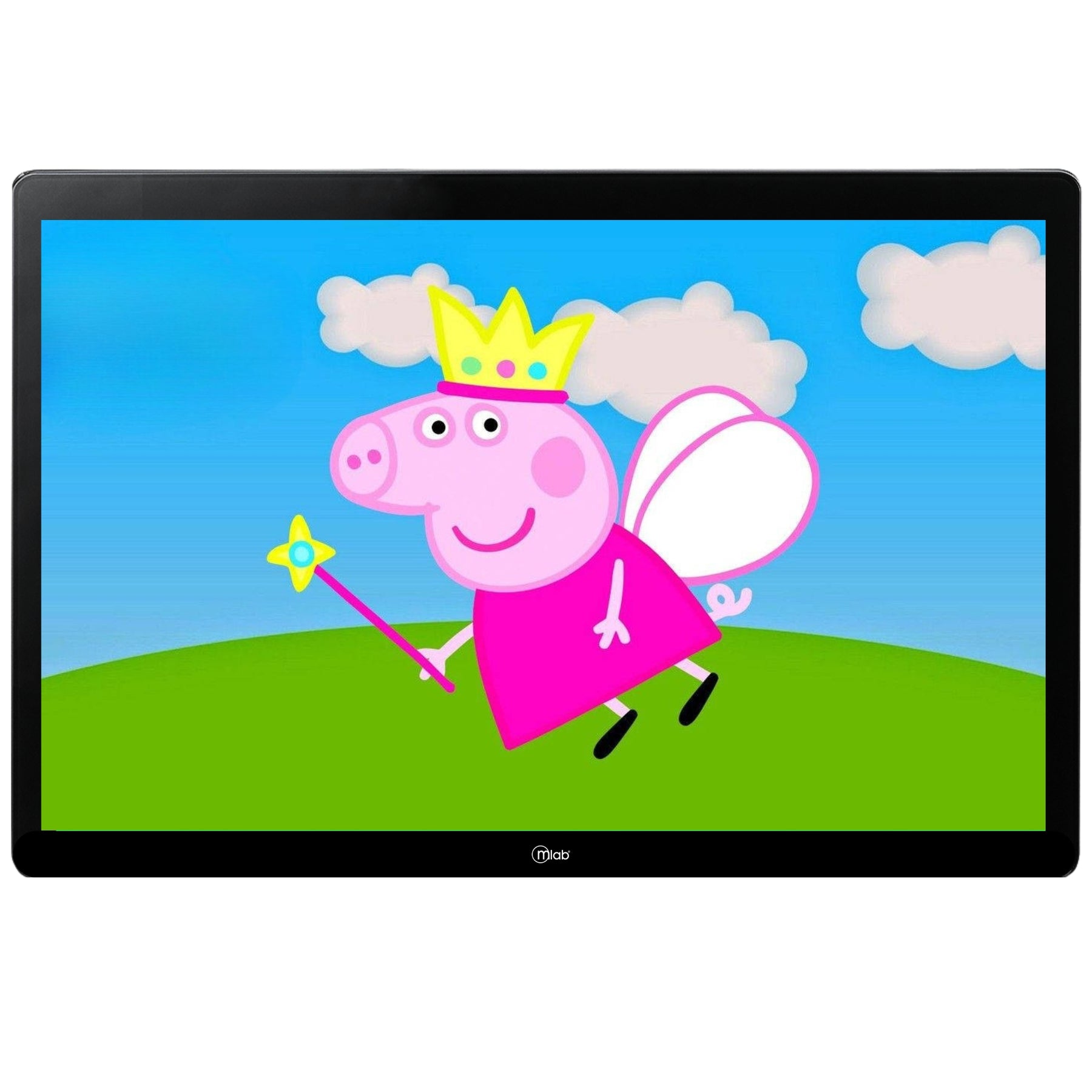 TV Portátil FHD Recargable Señal Digital ISDB-T 14" SLIM BK