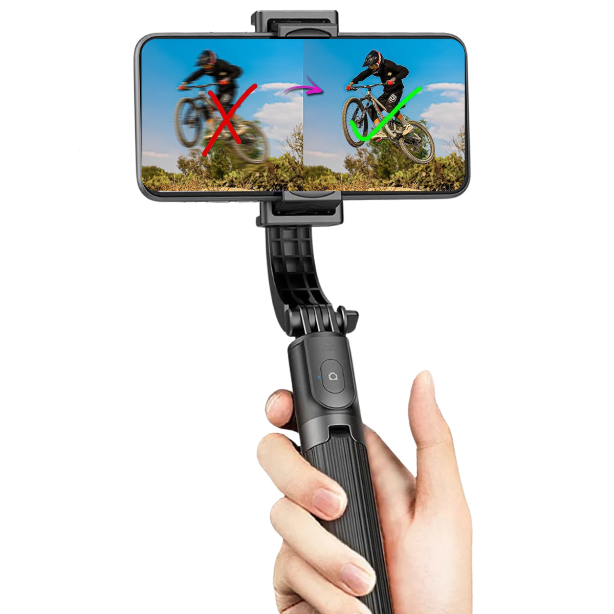 Estabilizador de imágenes y video para Celular Inteligente