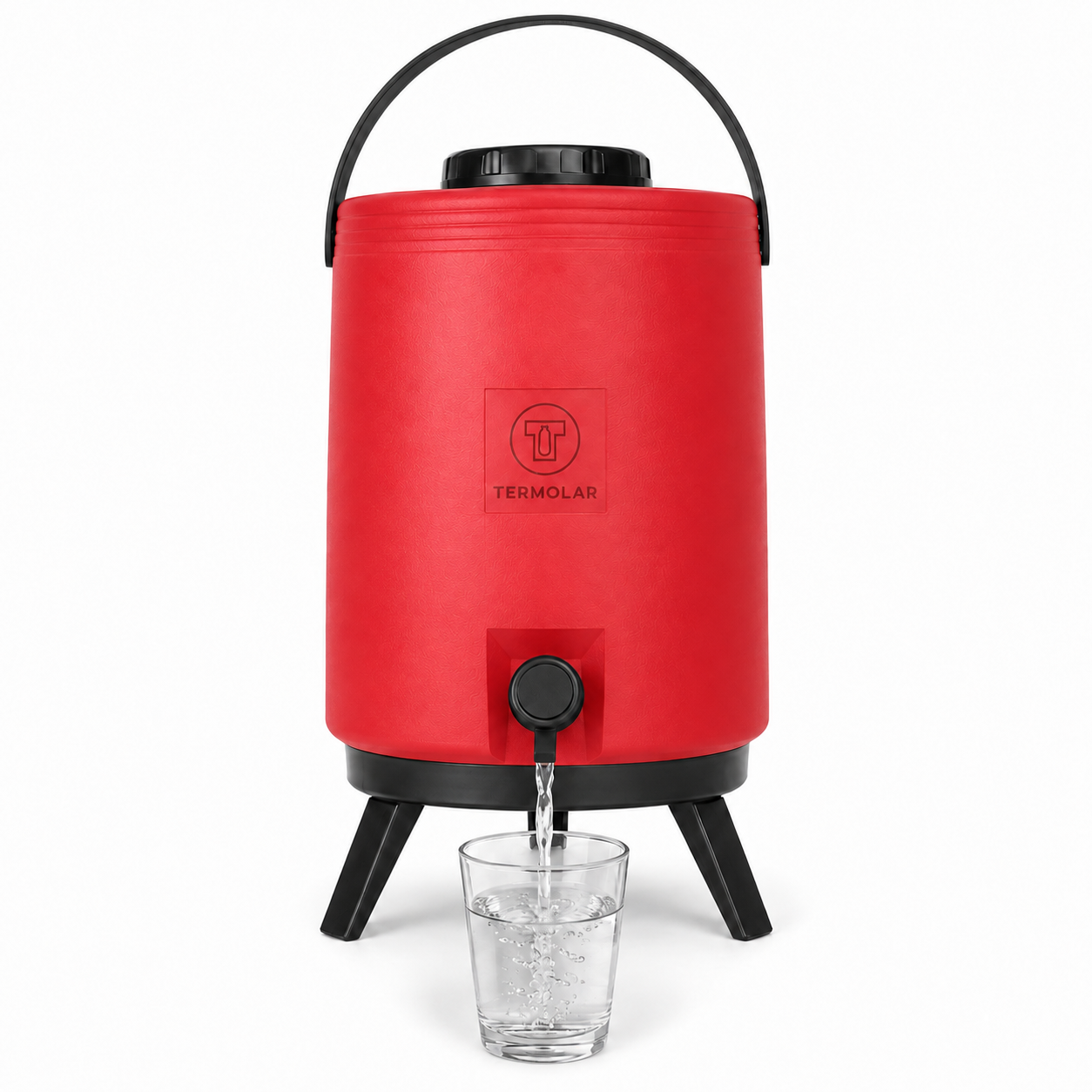 Maxi Termo de 15 Litros Termolar de Alta Eficiencia - Rojo