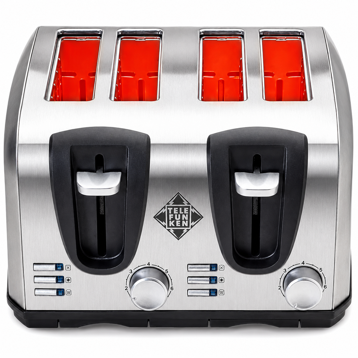 Tostador Eléctrico Doble (4en1) Easy Toast Pro Inox 1450W