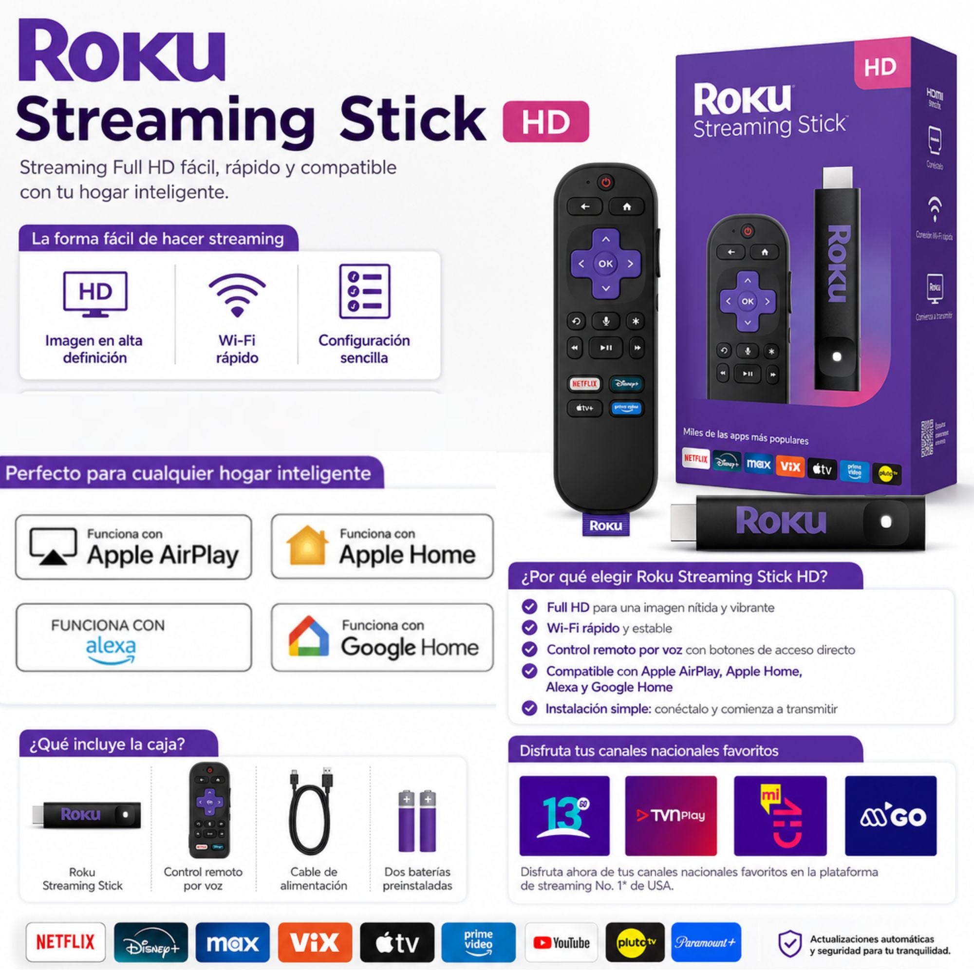 Roku TV Express FHD Streaming 1080p 60HZ Dual WIFI 2G & 5G