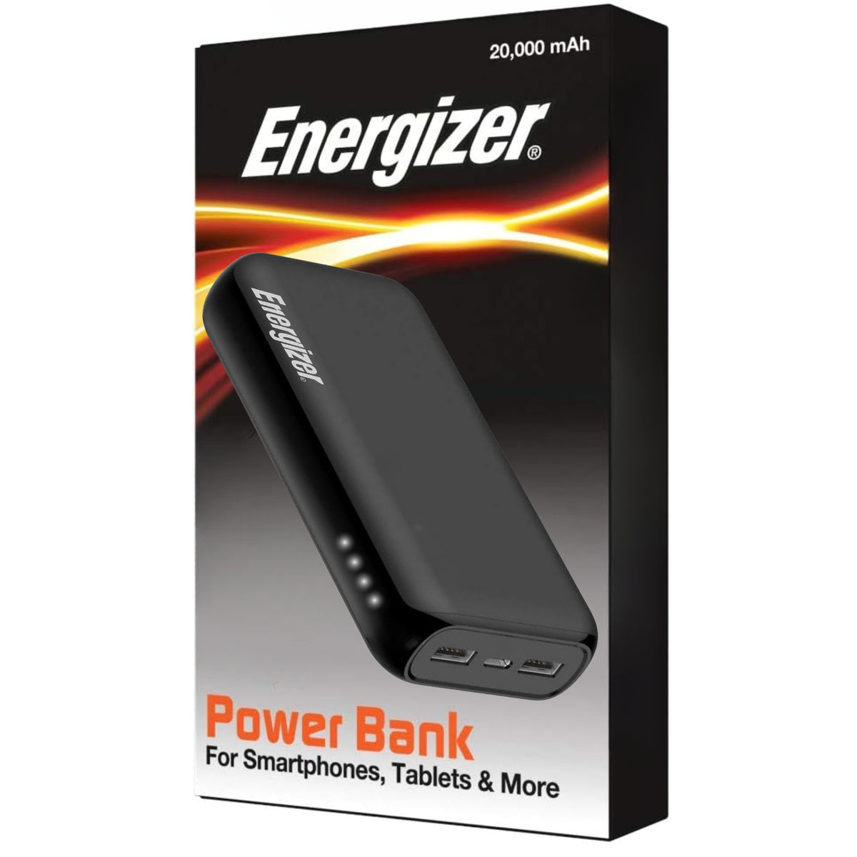 Powerbank ENERGIZER Multipuertos 20000MaH Apto para vuelos