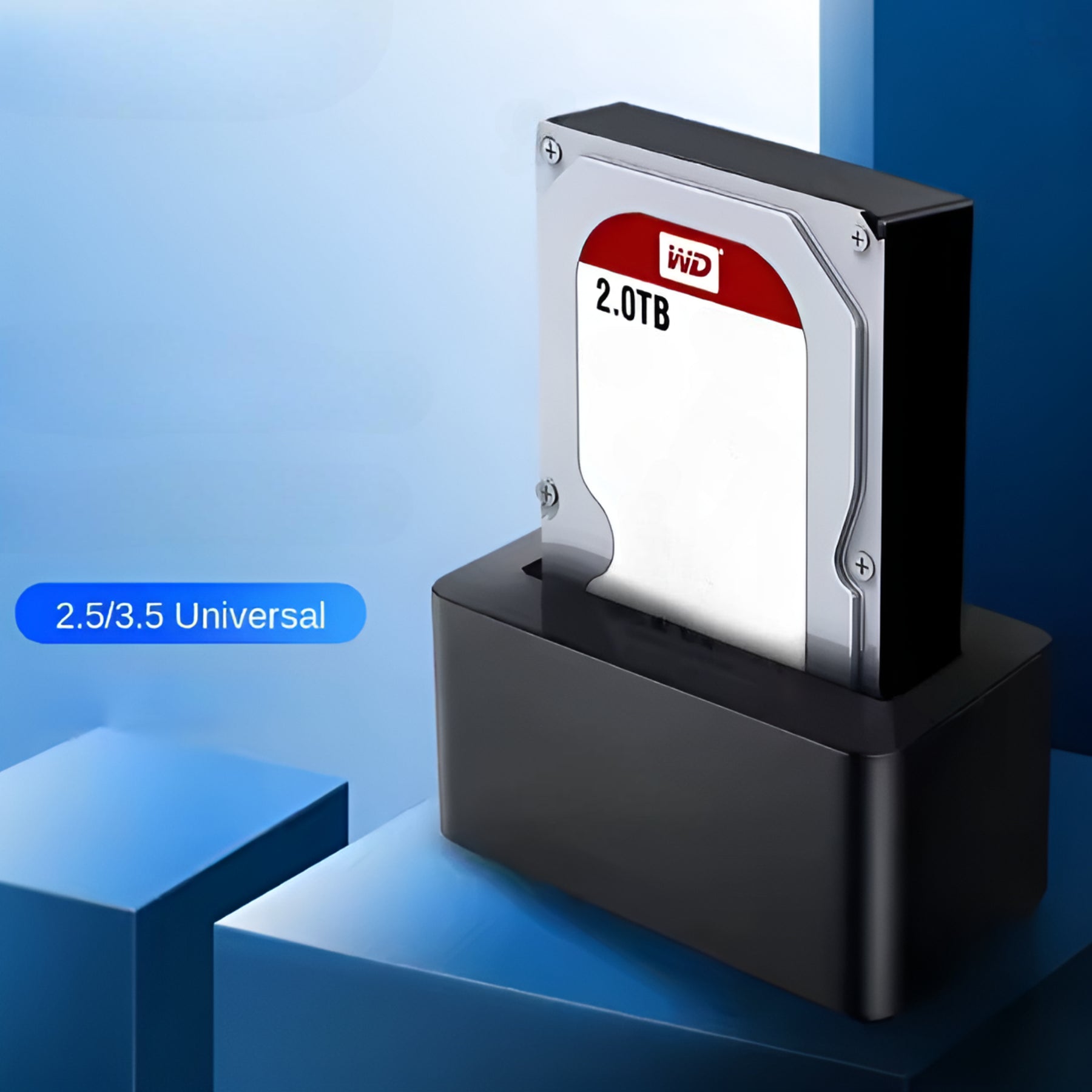 Lector de Discos SATA USB 3.0 High Speed Dock Station DCK300