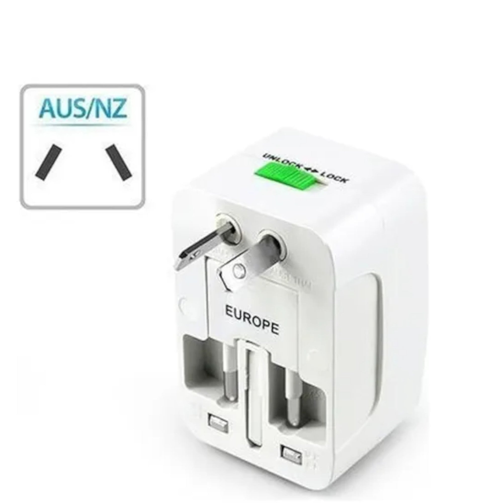 Adaptador de Corriente Universal para Viaje (4en1) 110V/220V