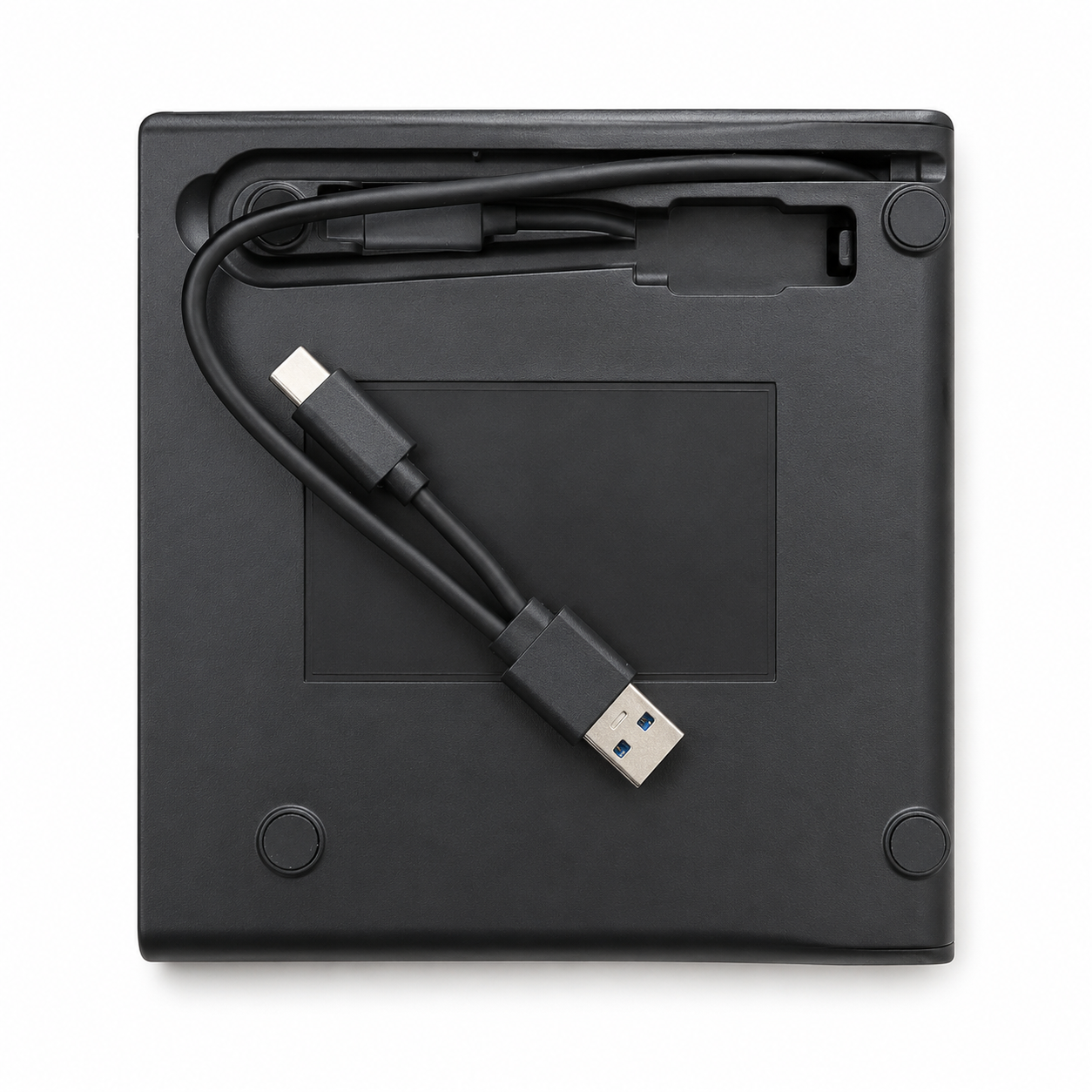 Grabador y Lector Externo de CD/DVD Dual USB / USB-C RD12X