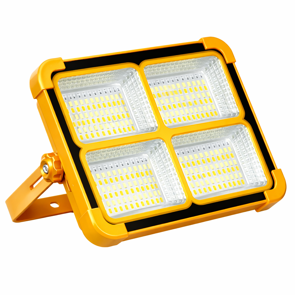 Foco Solar Portátil 100W + Cargador de Smartphone USB 175096