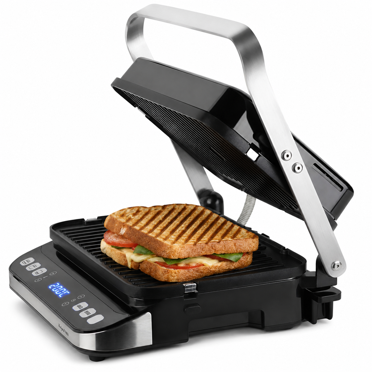 Panini Grill Profesional Marmicoc 4610 INOX Display Digital