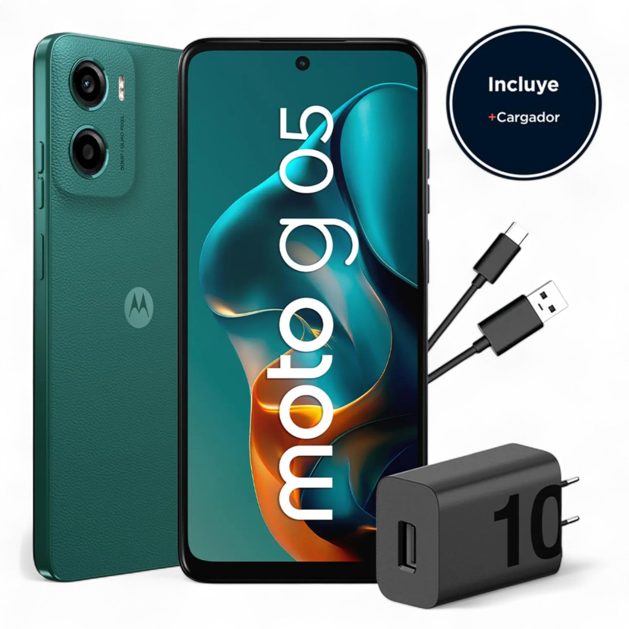 Smartphone Motorola Moto G05 6.7" 4 GB + 64 GB Green Liberado