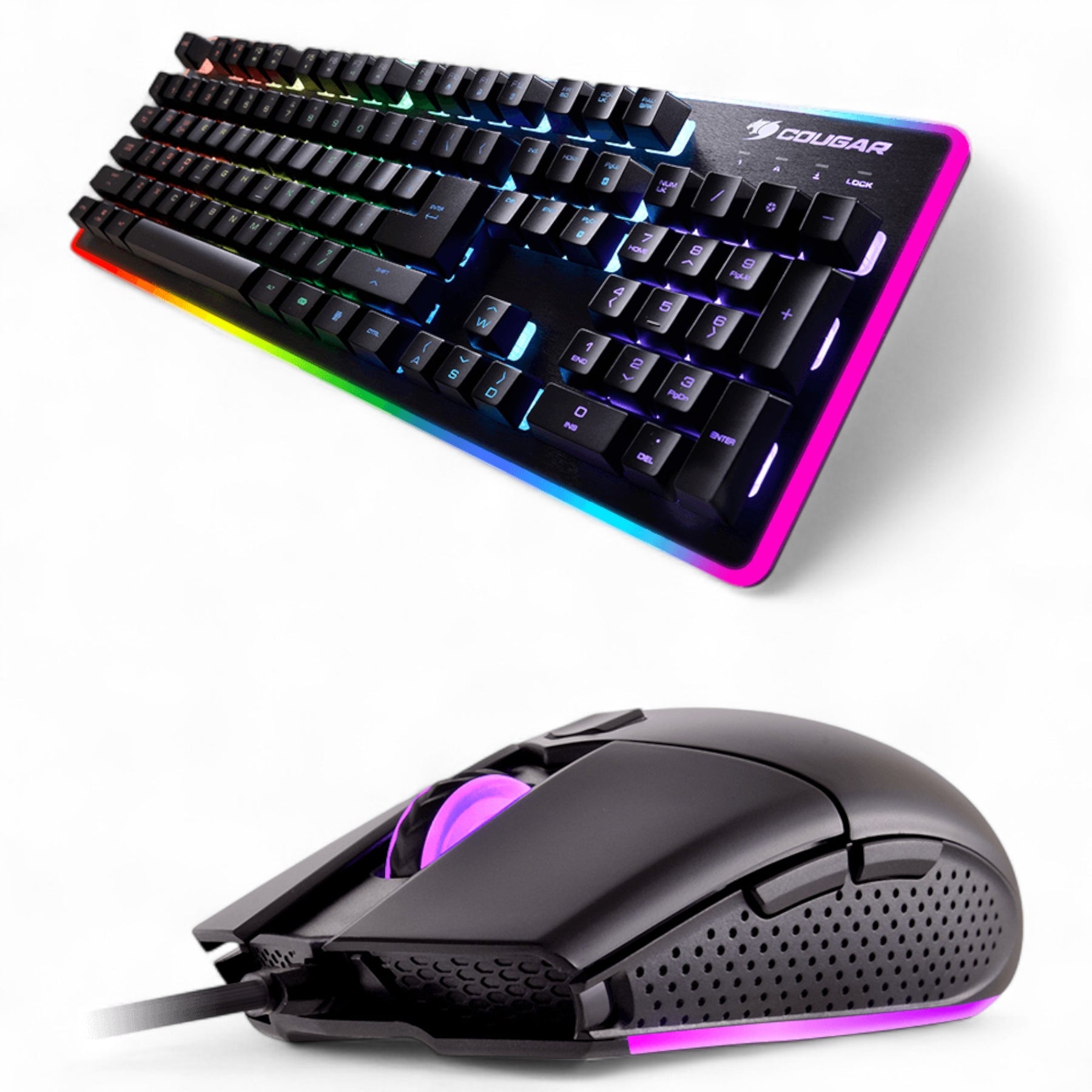 Kit Gamer Mouse y Teclado Cougar Deathfire Ex RGB Anti-Ghosting