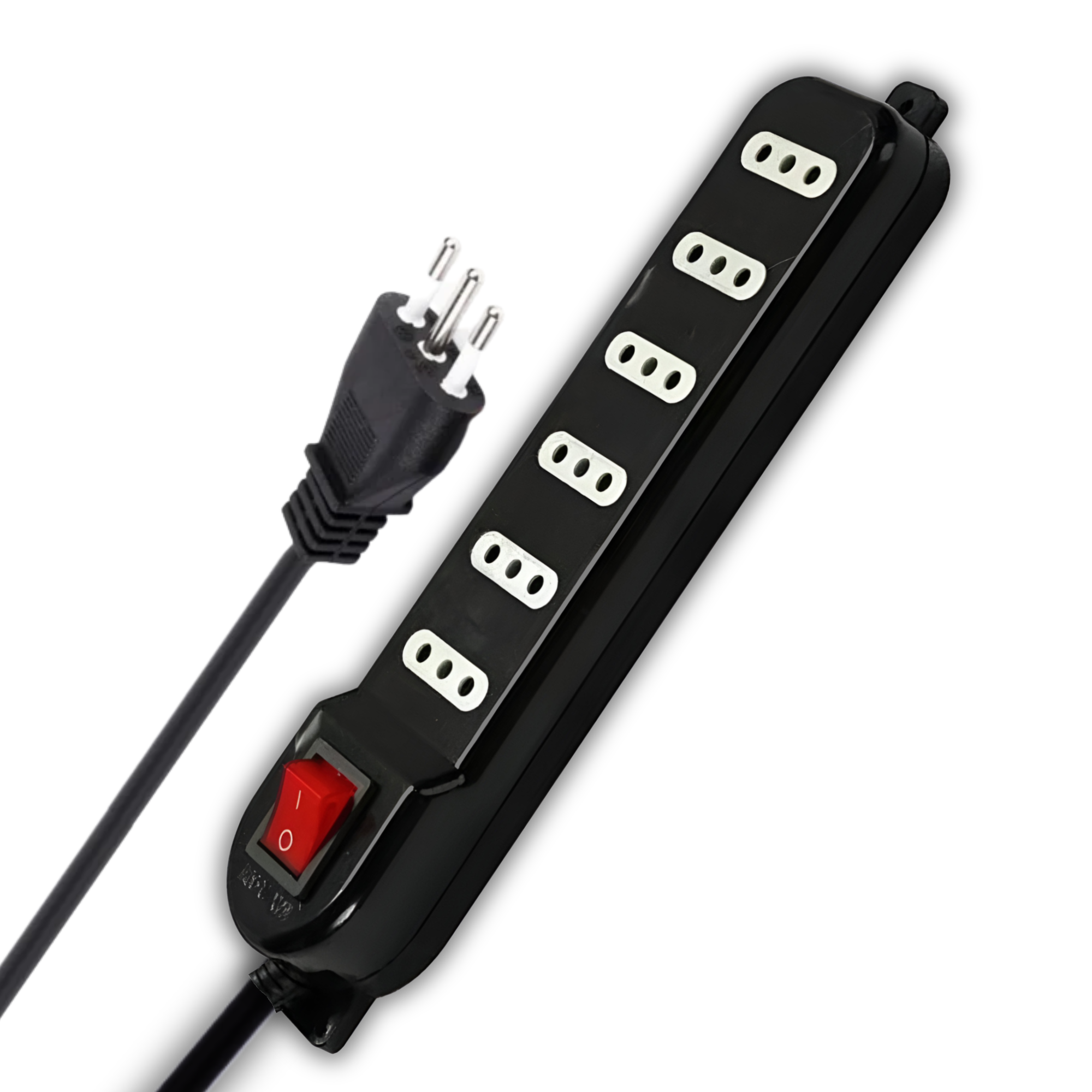 Alargador de 3MT Certificado 6 POS + Switch Corta Corriente ME-070B