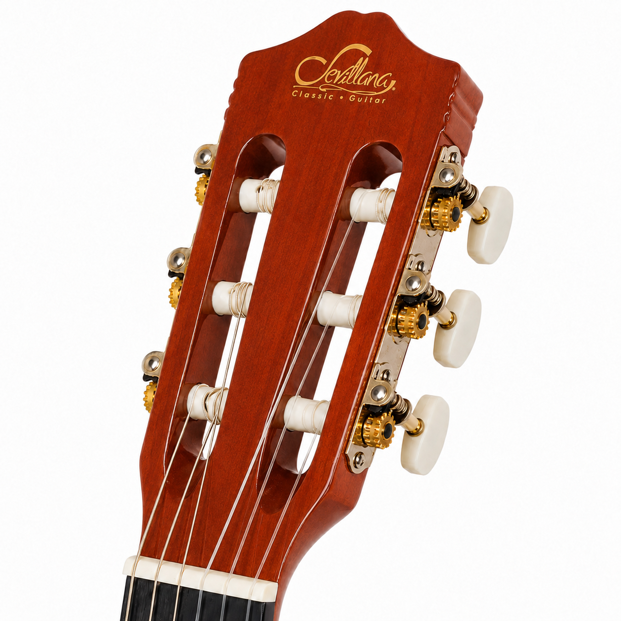 Guitarra Clásica Sevillana 39” Natural con Alma + Funda 8446