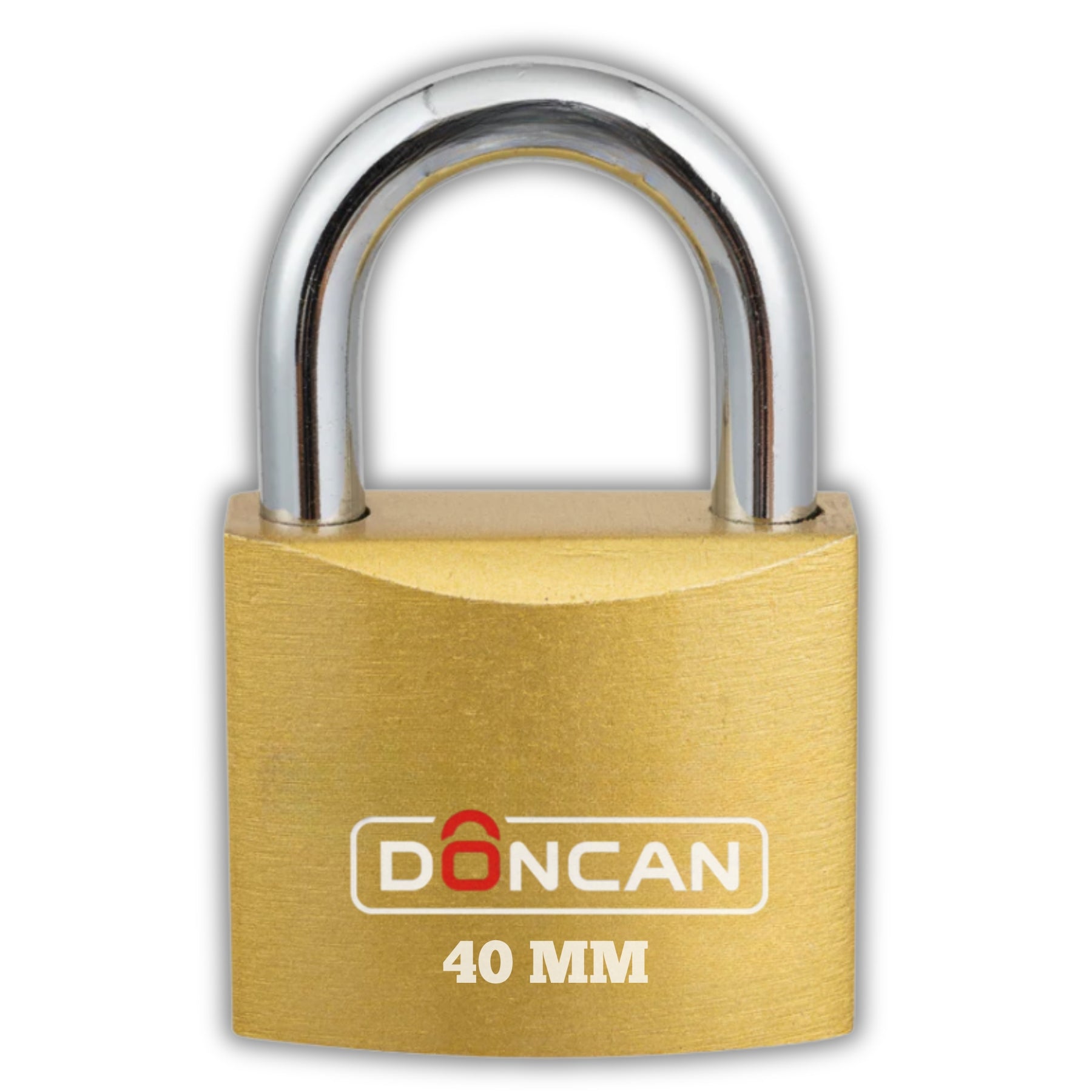 Pack de 3 Candados de 40mm Doncan de Acero Bronceado DCN-40