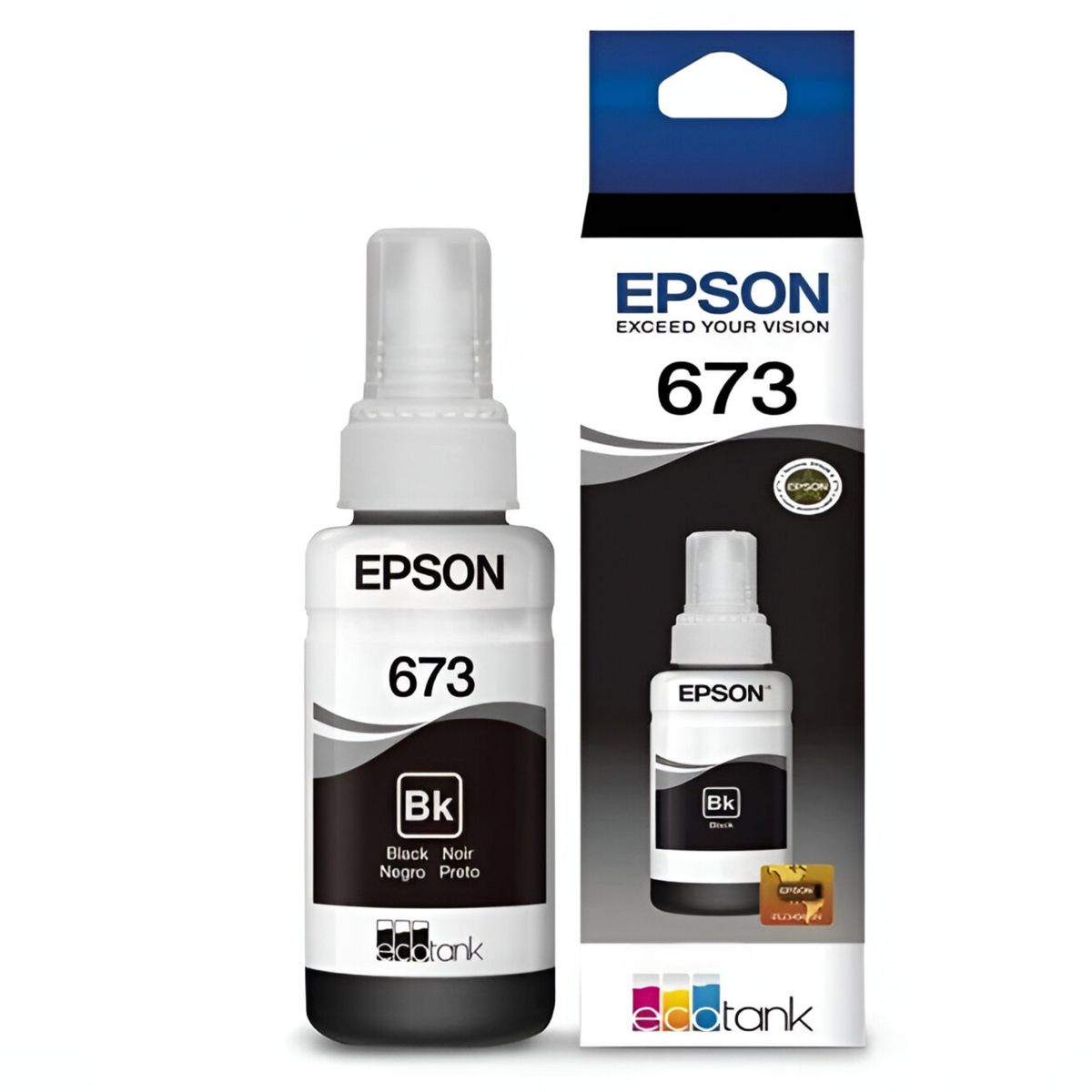 Tinta Epson 673 Original 70ML - Black