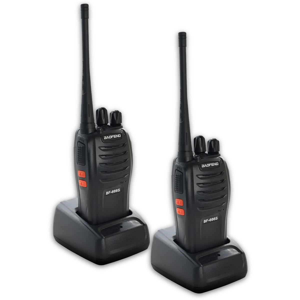 Kit de Radios Intercomunicadores Walkie Talkie 16 Canales BF