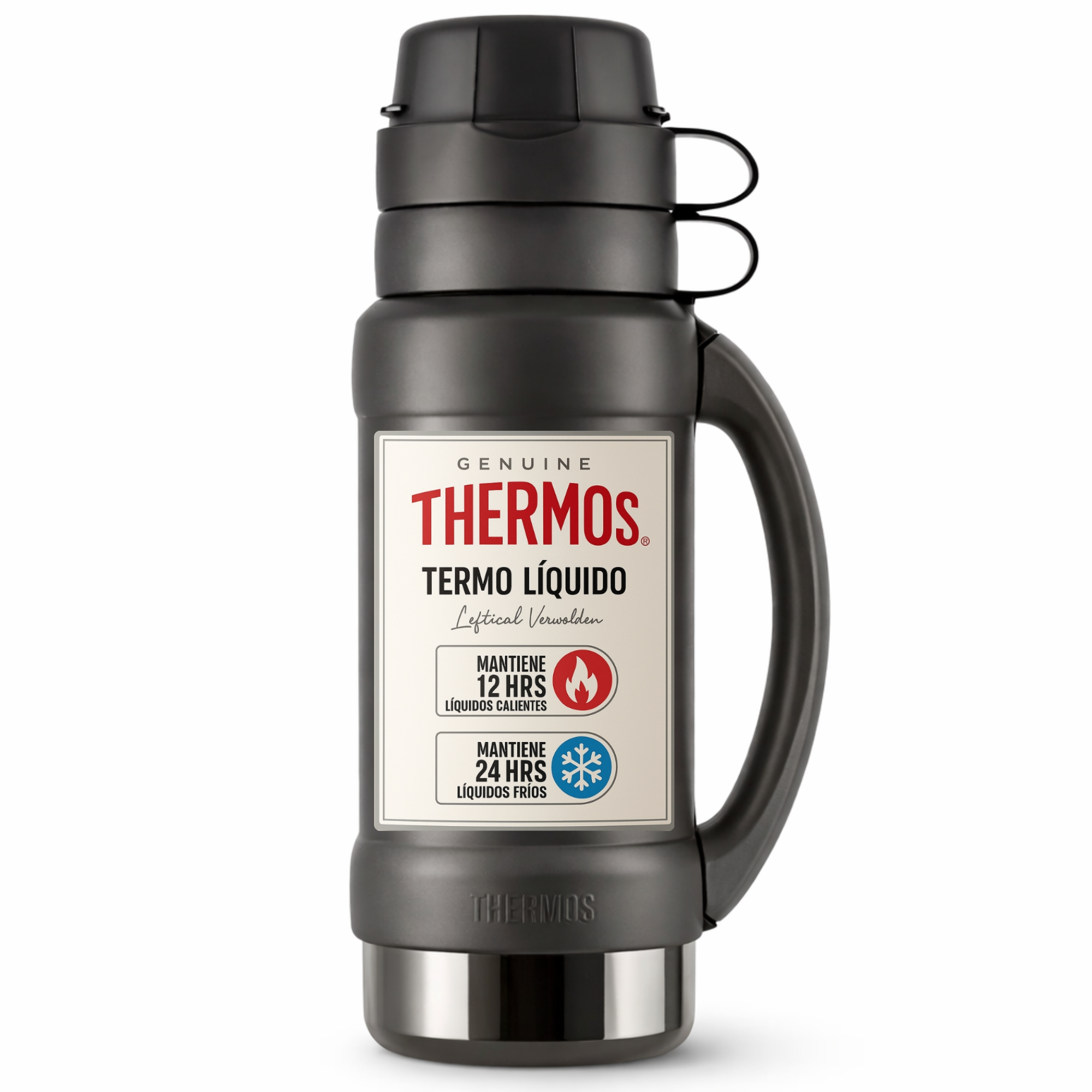 TERMO Para Líquidos 1.8 Litros THERMOS 35-180-C8 Black