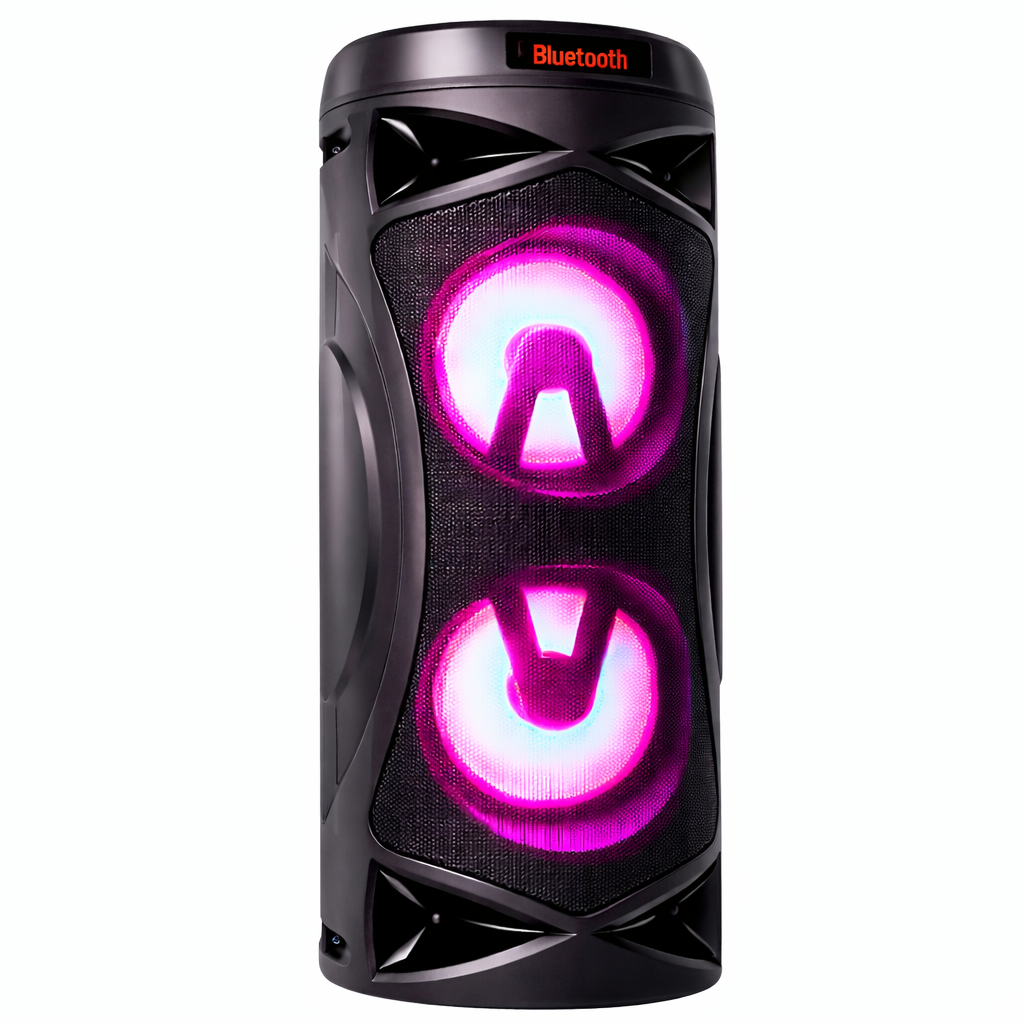 Parlante Portátil Recargable con Bluetooth Fujitel 3220 LED