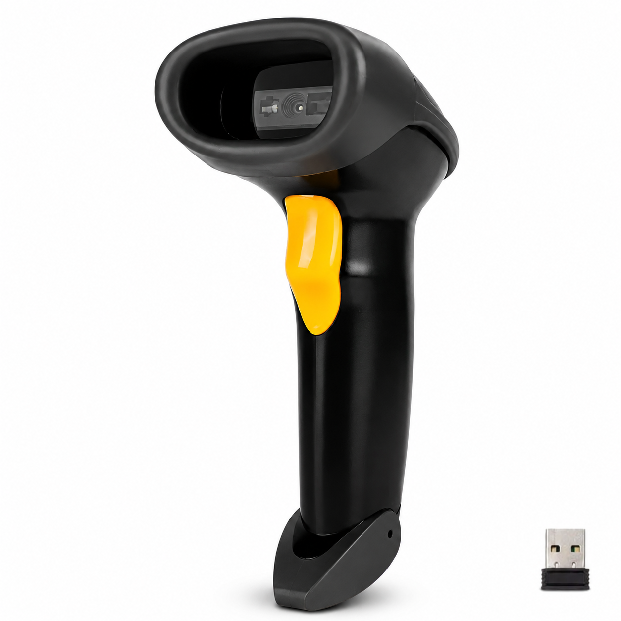 Lector de Códigos de Barra Inalámbrico CCD 2.4G Recargable
