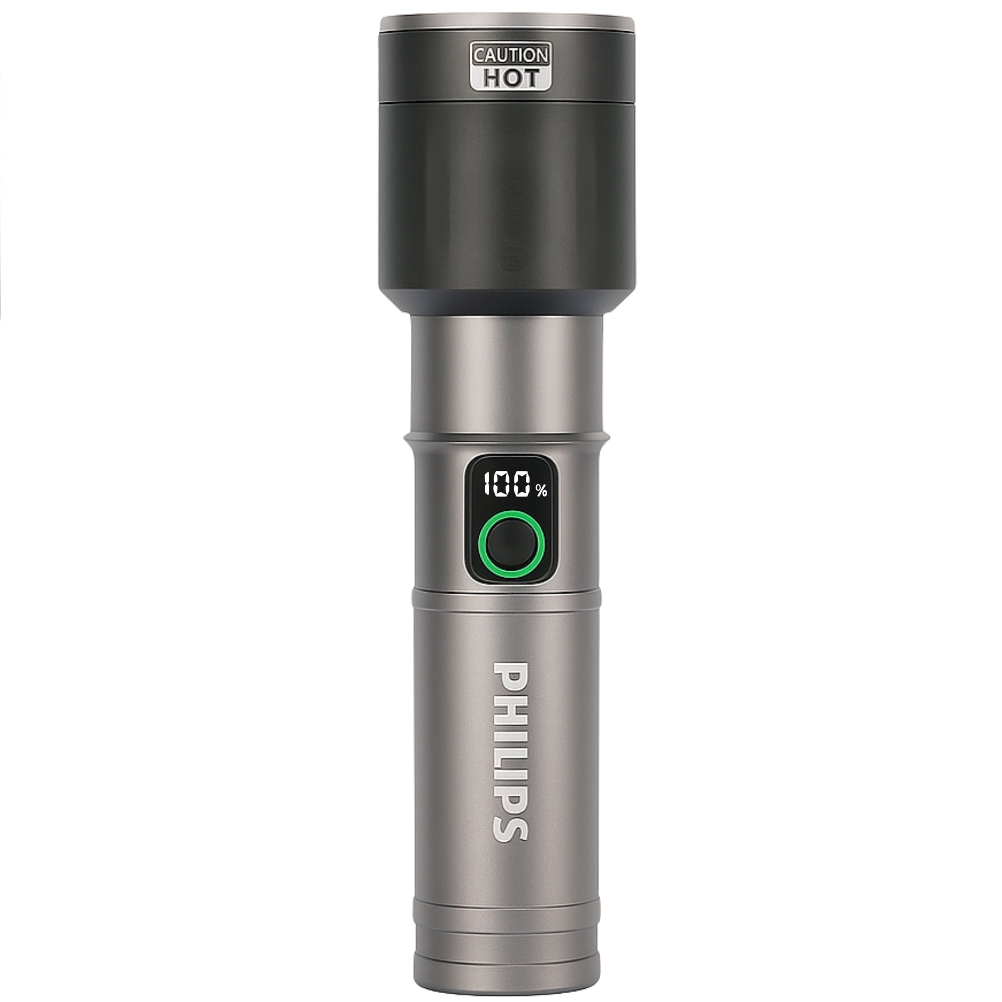 Linterna LED 60W High Power Zoom Aluminium USB-C Recargable