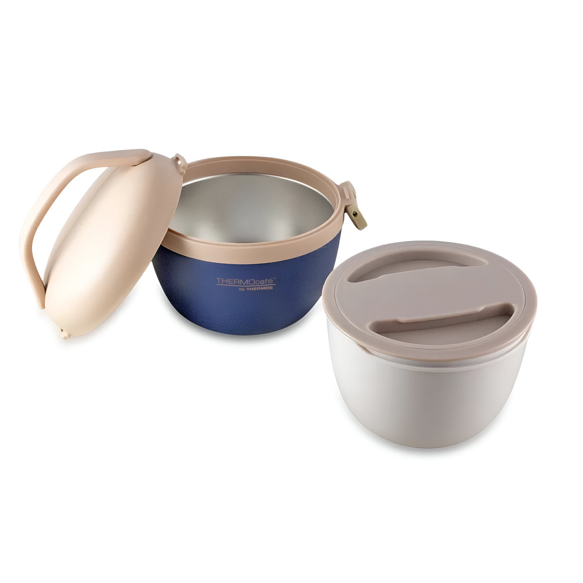 Termo de Comida Inox Blue BS25 Domo 600ML Thermos CRB-600BL3