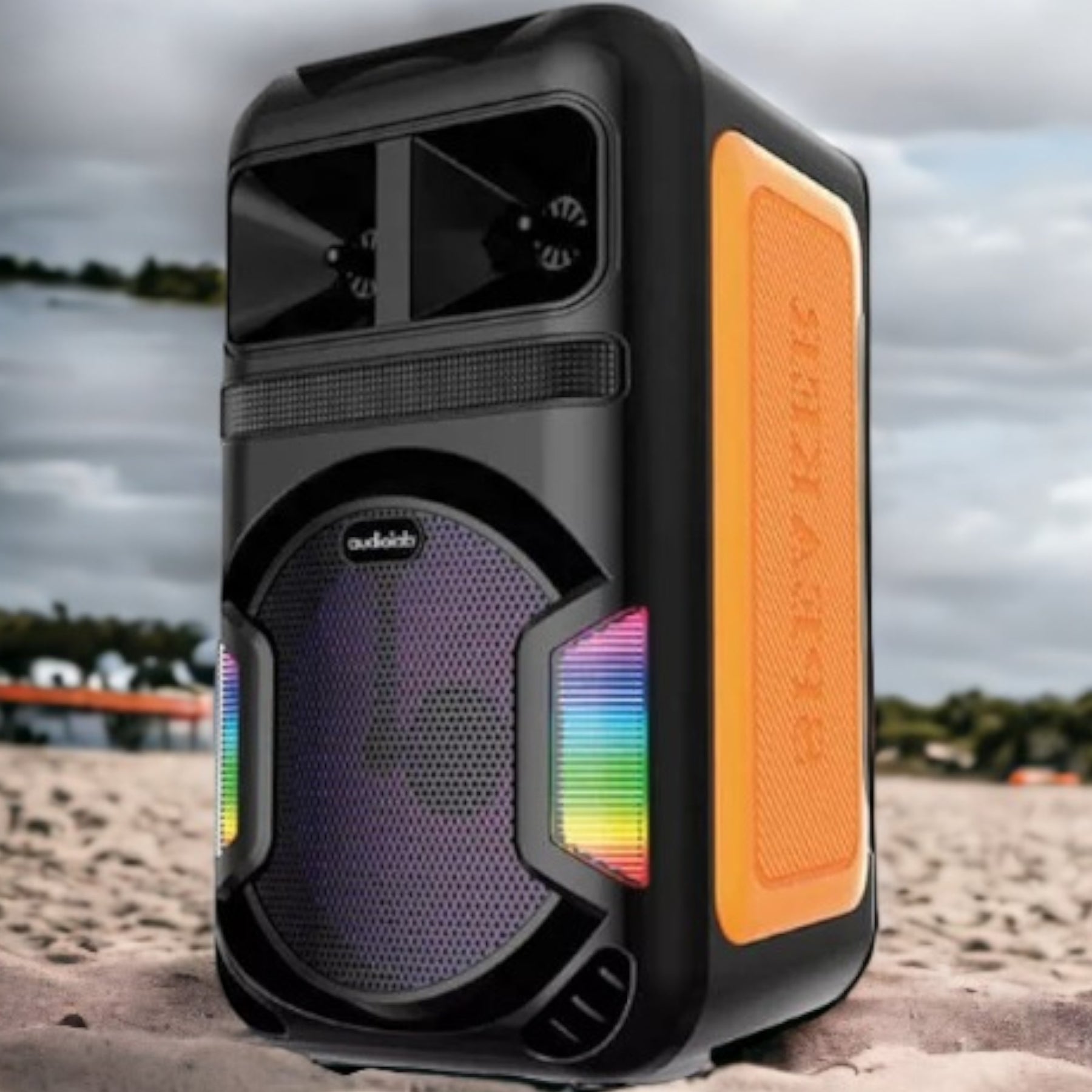 Parlante Karaoke RGB con Micrófono Inalámbrico Bluetooth 805