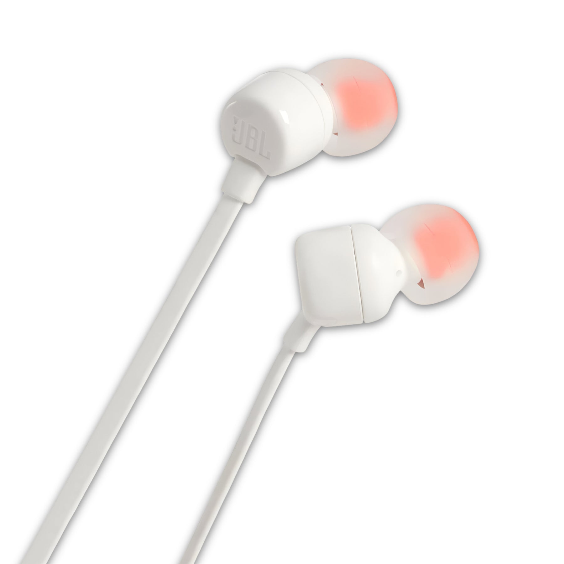 Audífonos JBL T110 Blanco con Manos Libre Tecnología Hi Bass