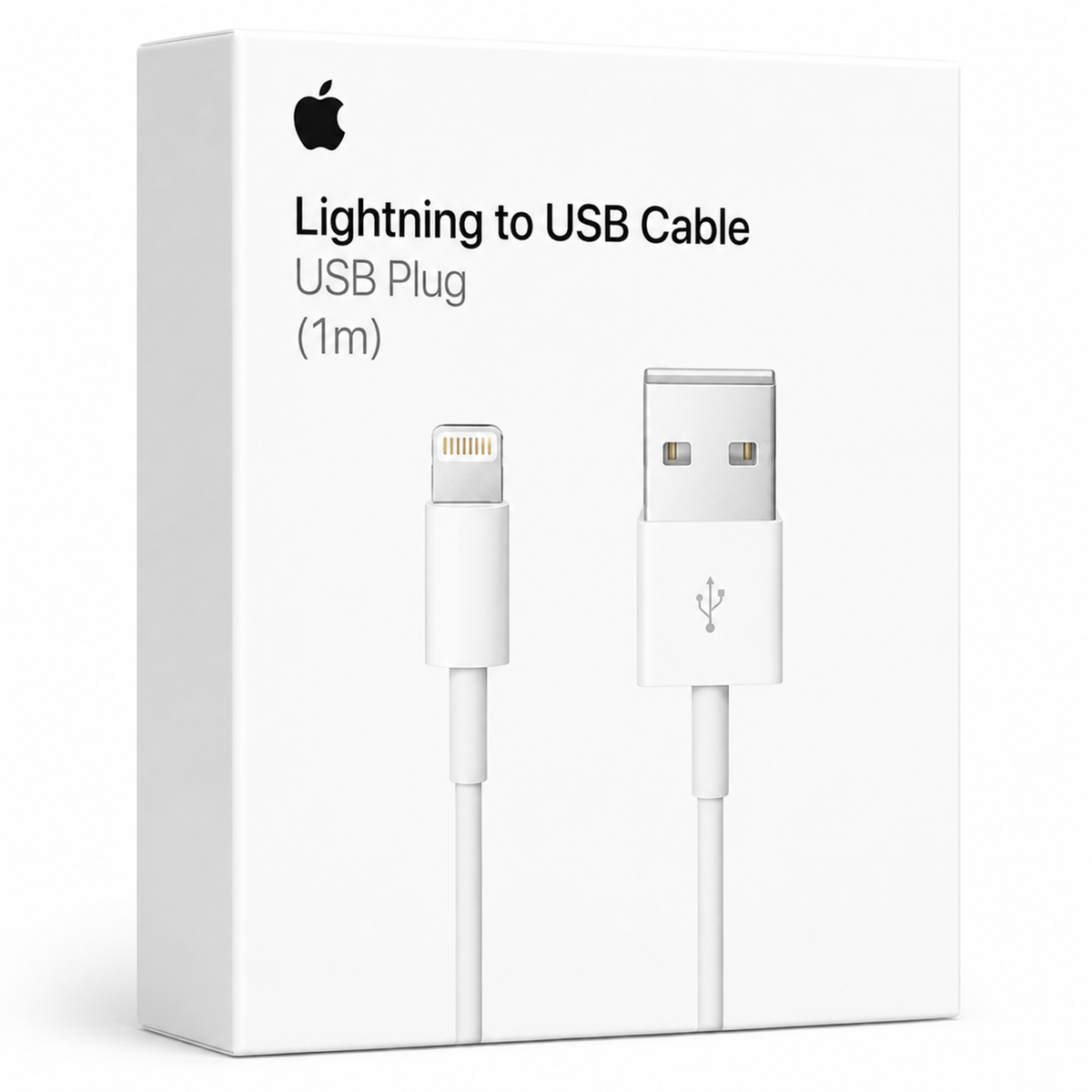 Cable de Datos Apple Lightning a USB Original 1 Metro