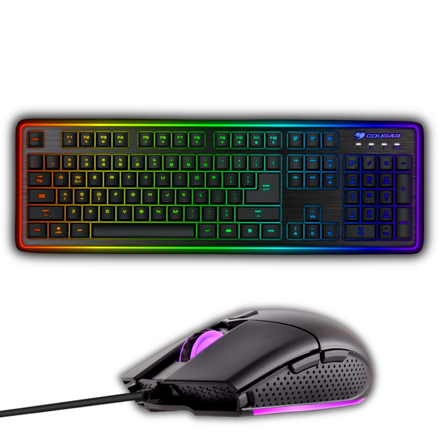Kit Gamer Mouse y Teclado Cougar Deathfire Ex RGB Anti-Ghosting