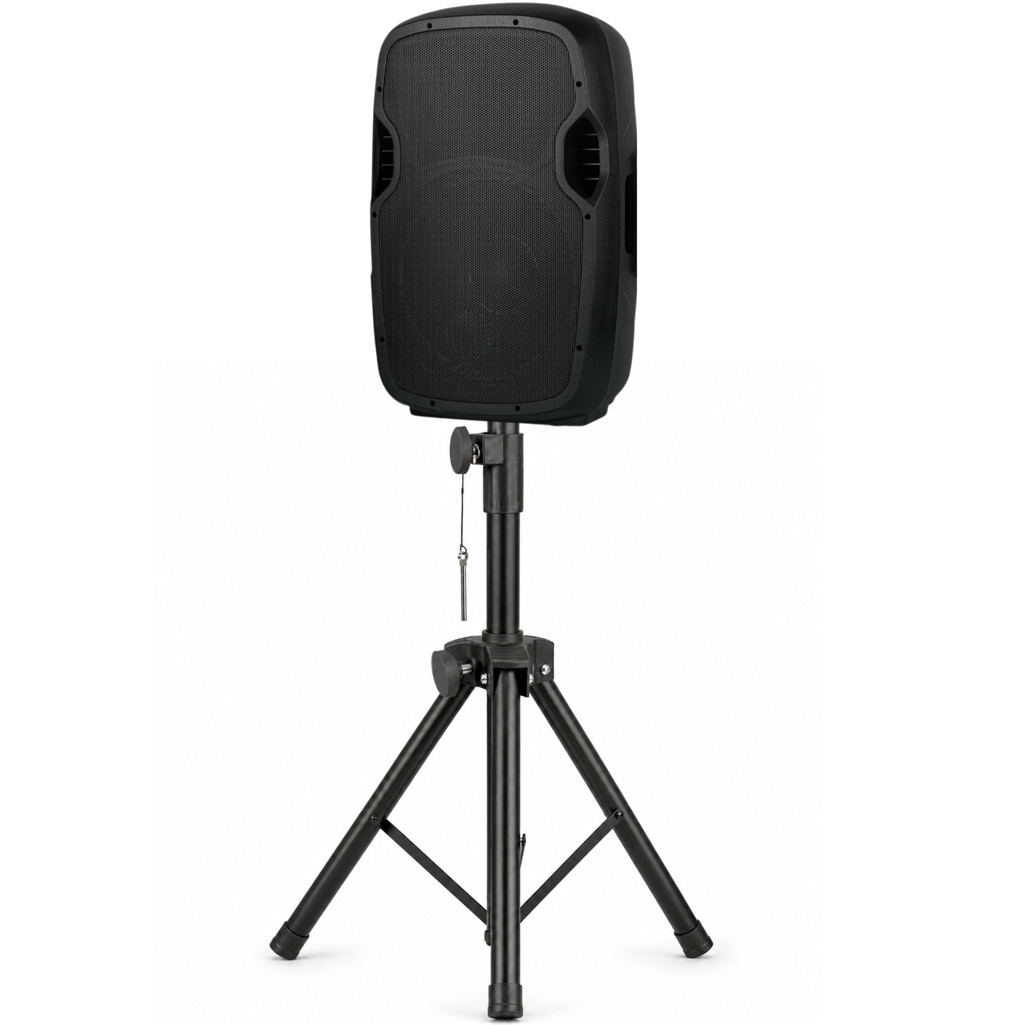 Tripode Profesional para Parlantes de Acero Reforzado Multiusos Black Edition