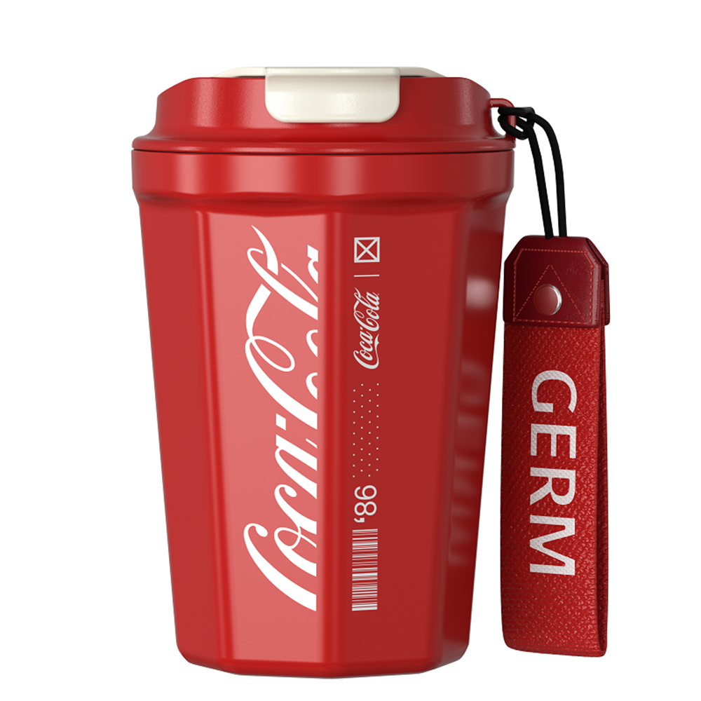 Vaso Termico MUG Germ Coca-Cola Acero Inoxidable 390ML Red