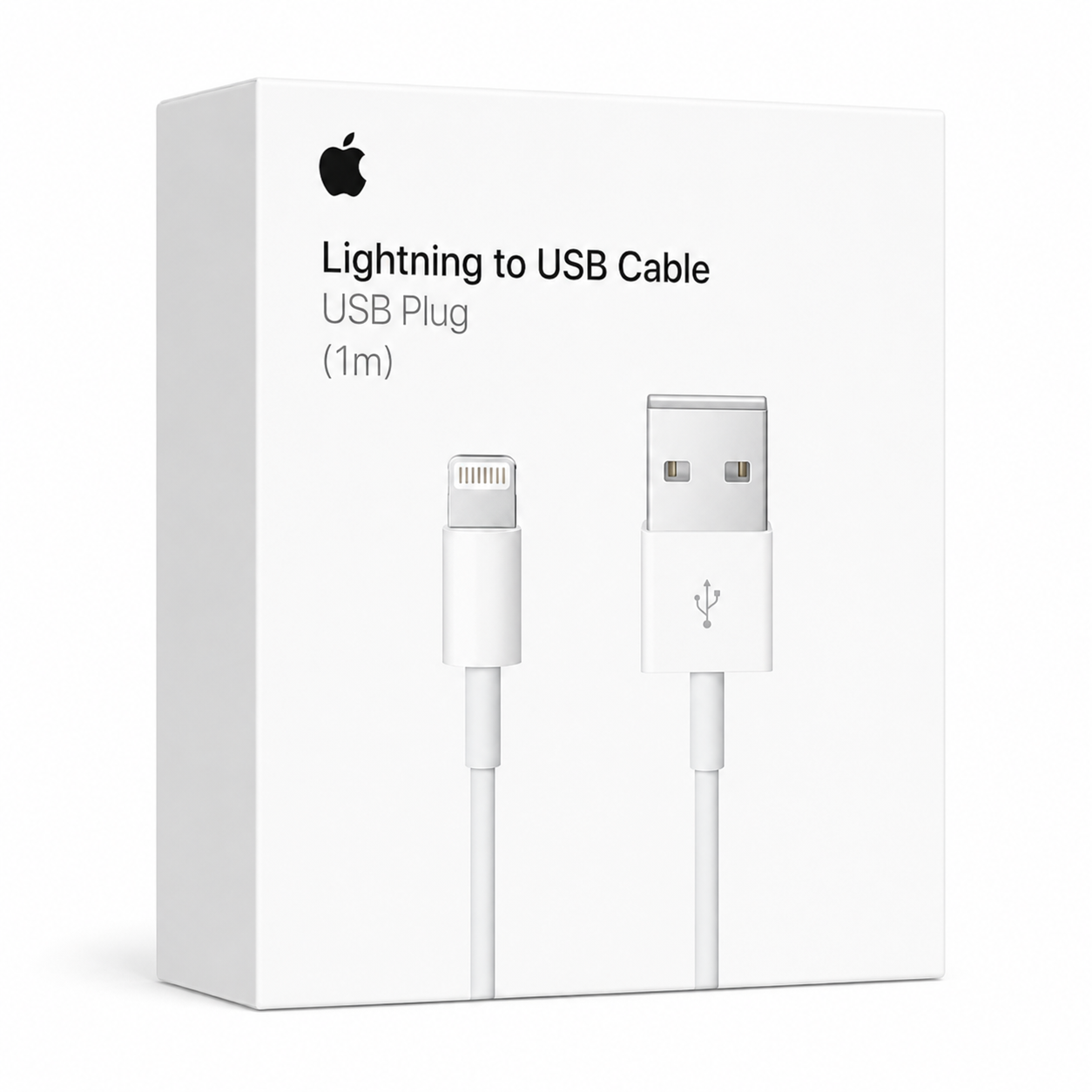 Cable de Datos Apple Lightning a USB 1M Original MUQW3AM