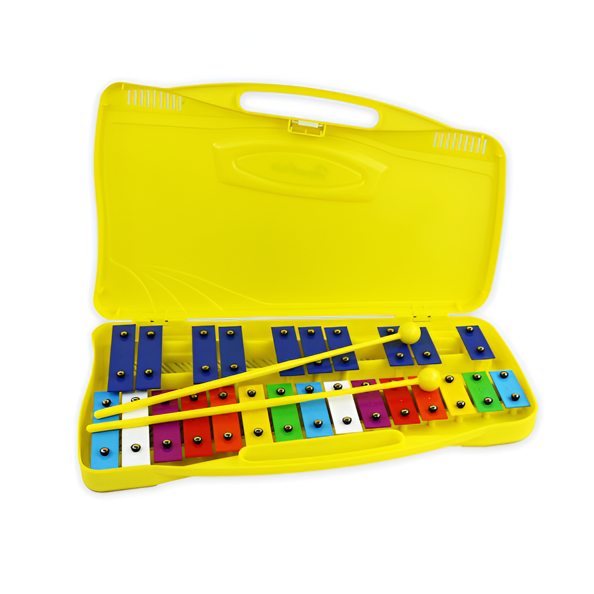 Metalofono de 25 Tonos+ 2 Baquetas Hendrix HX0011 Amarillo
