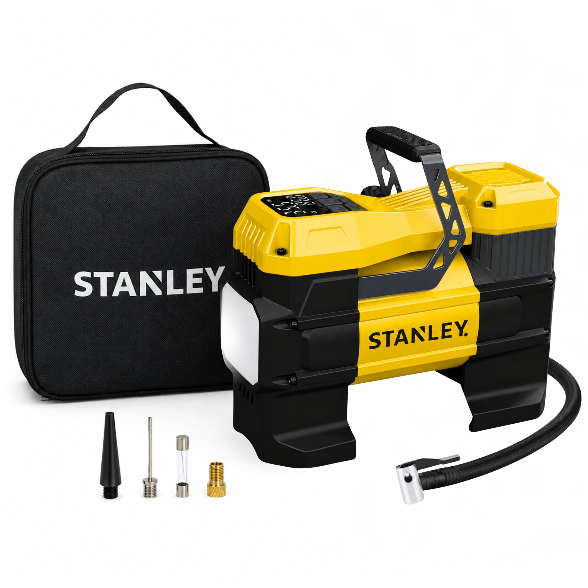 Inflador de Neumáticos Stanley 12V Autos-4x4-Camiones 145 PSI Max