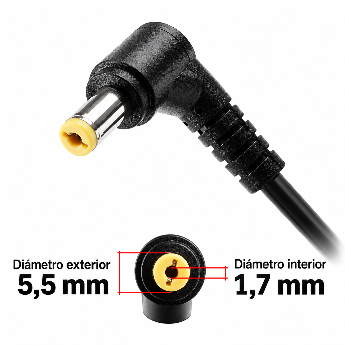 Cargador Notebook Para ACER 19v/3.42A 65W 5.5*1.7mm CERT SEC