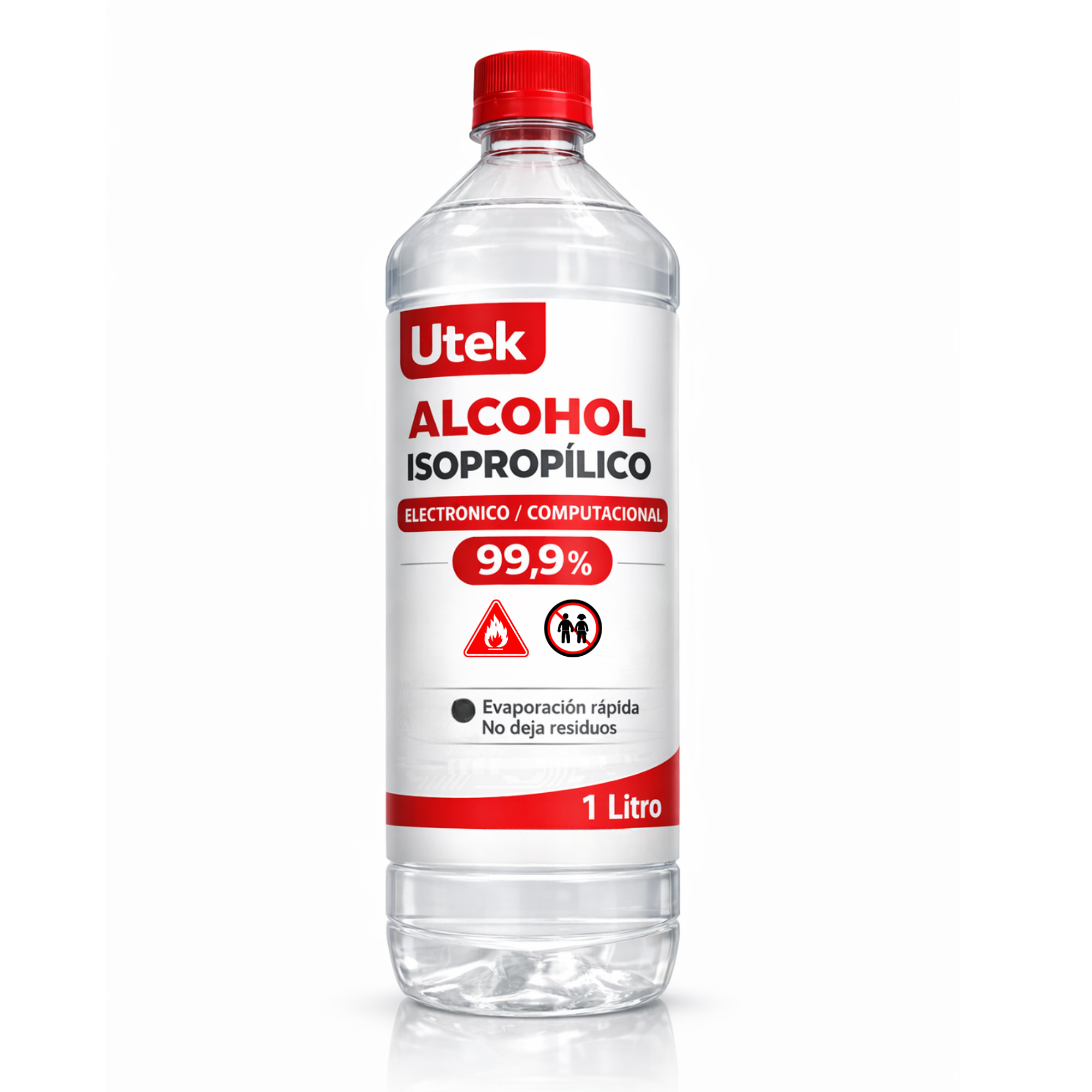 Alcohol Isopropílico Electrónico / Computacional 99,9% 1 LT