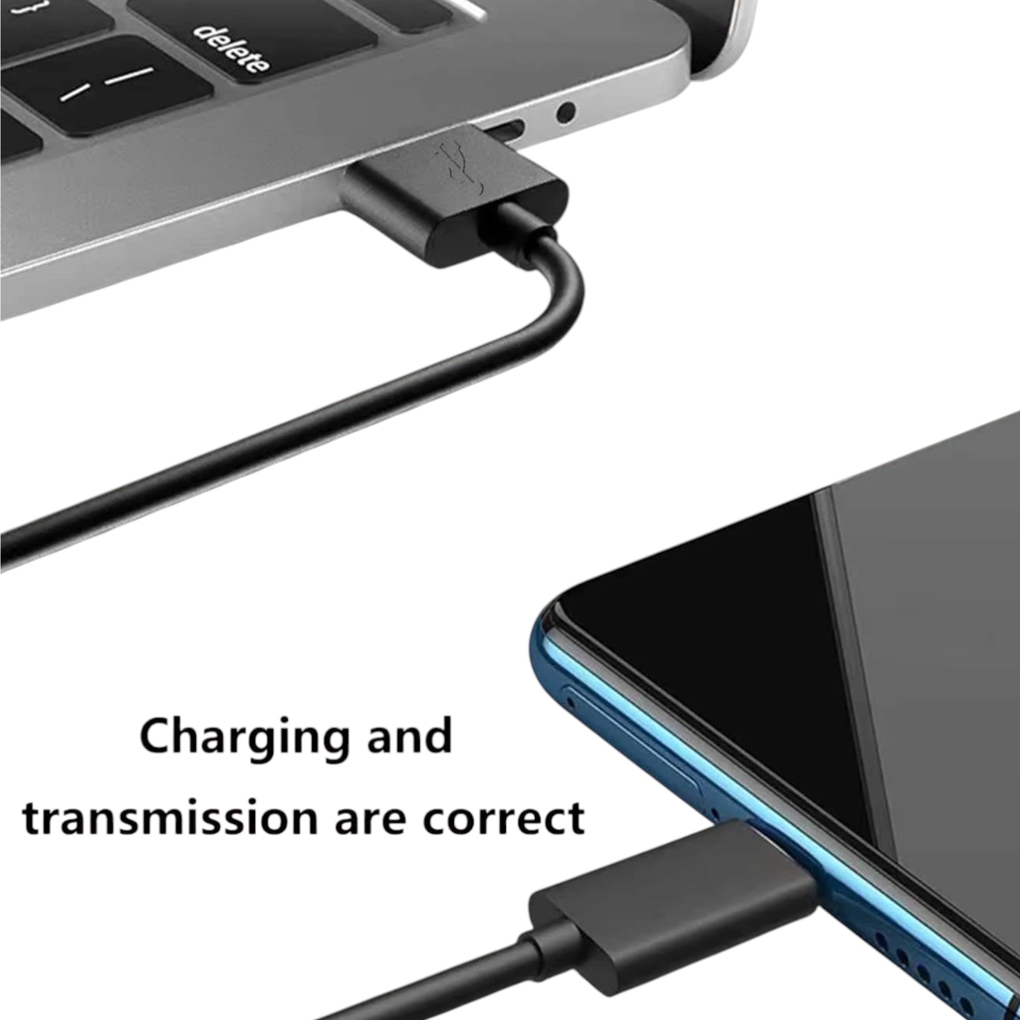 Cable De Datos Micro USB de Carga Rápida 1.5M 2A High Speed