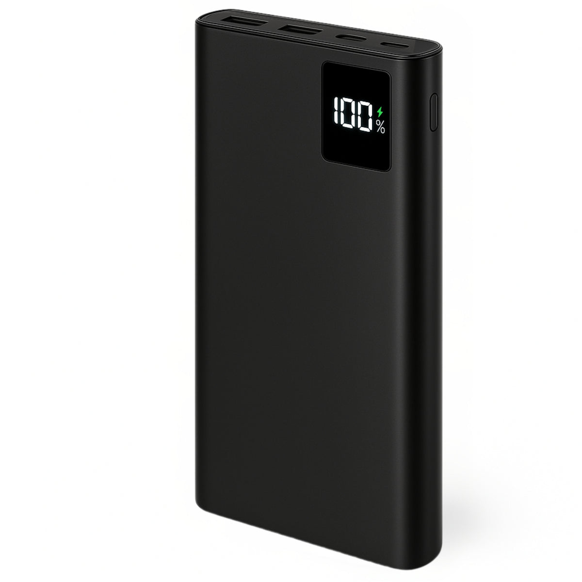 Powerbank 10.000 MAH QC + PD Ultra Slim 20W Display LED