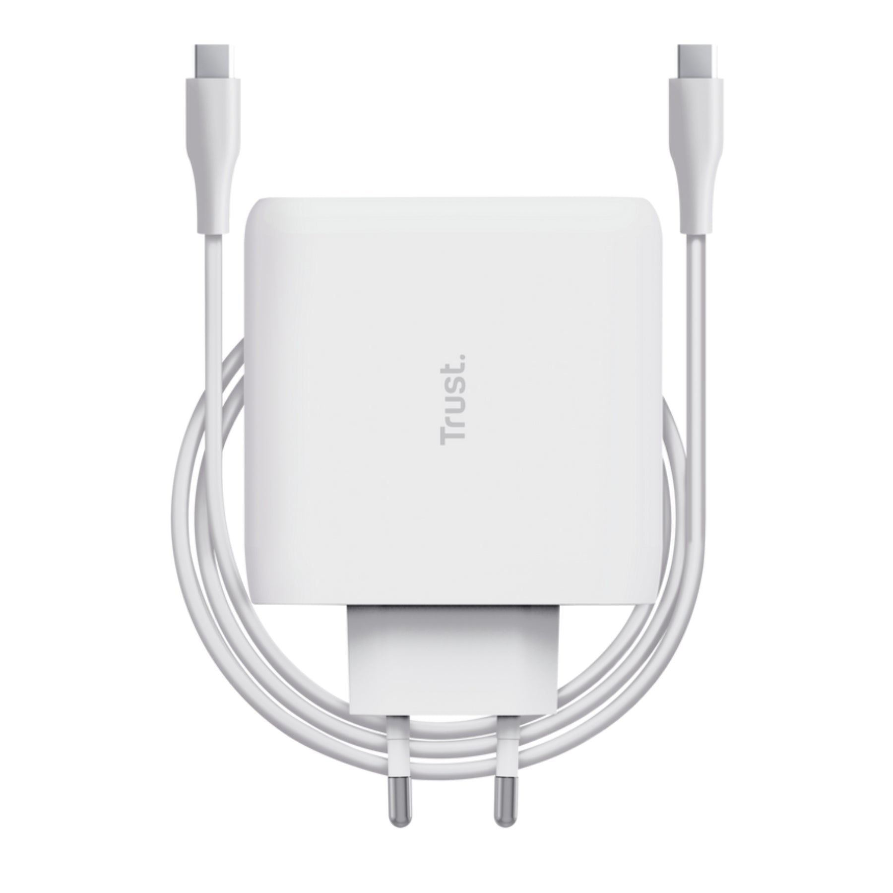 Cargador Trust Universal USB-C 65W / 3A + Cable C/C de 2Mts