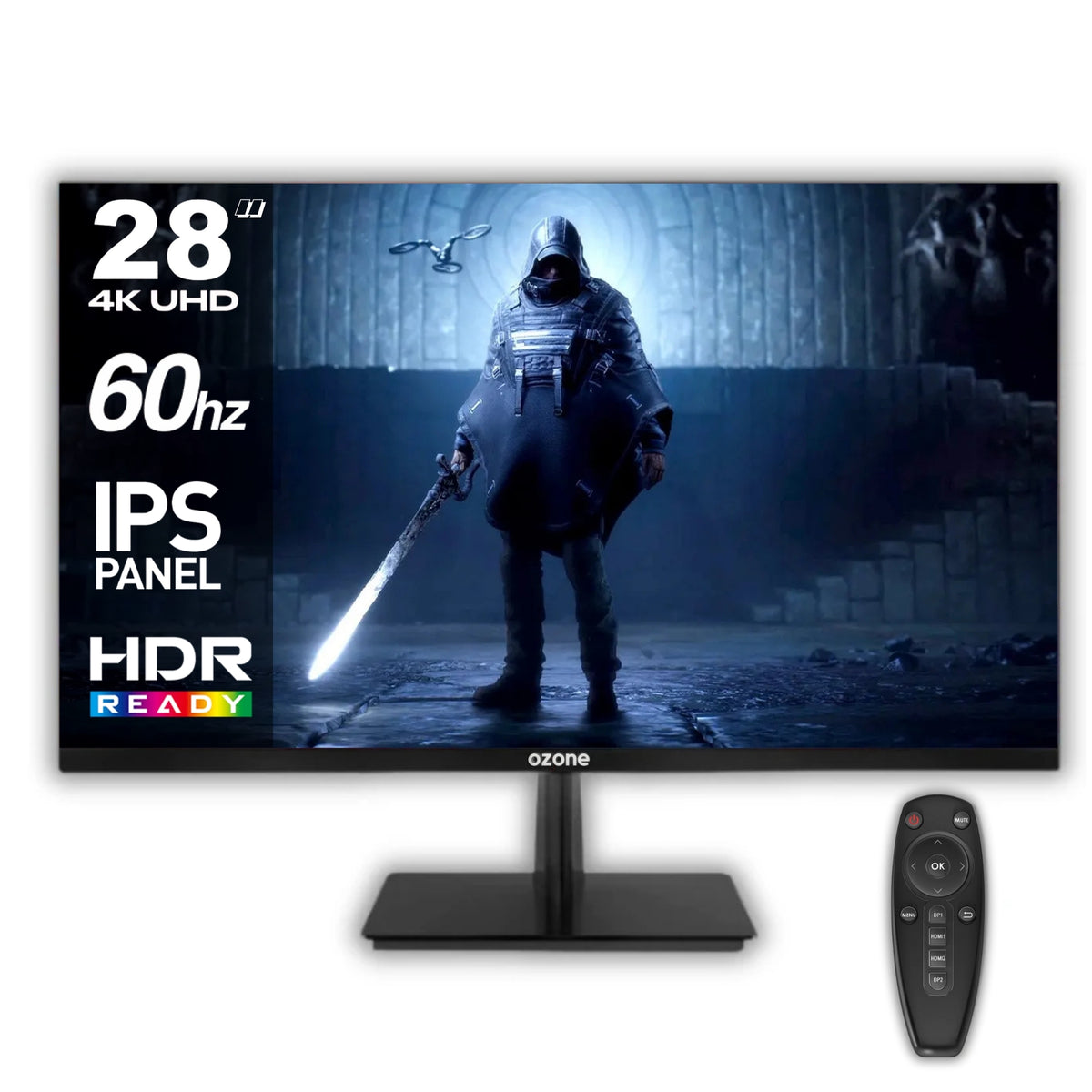 Monitor Gamer 4K Ozone 28" UHD IPS 60HZ HDR Deluxe Edition