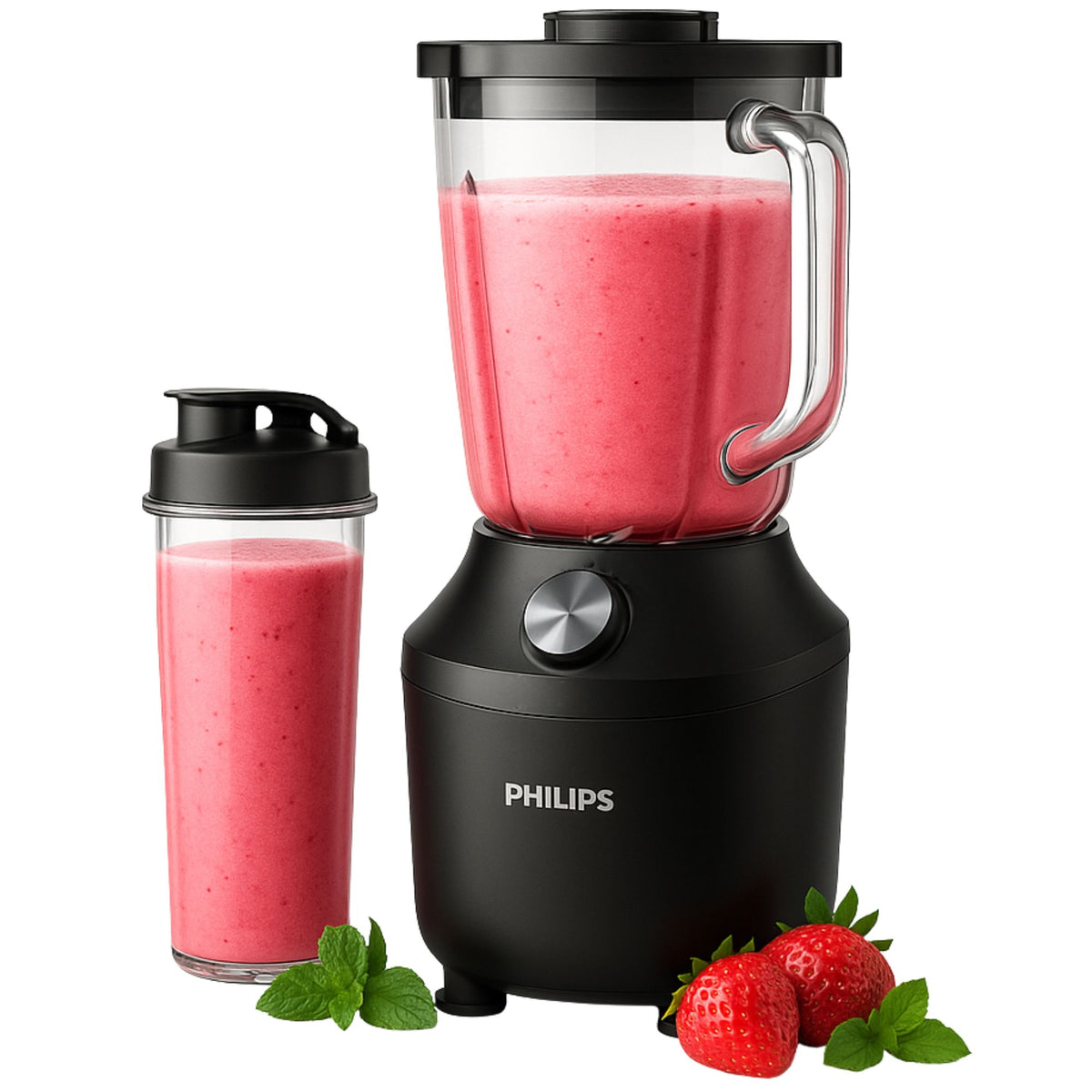 Licuadora Philips 600W con Jarra de Vidrio Problend