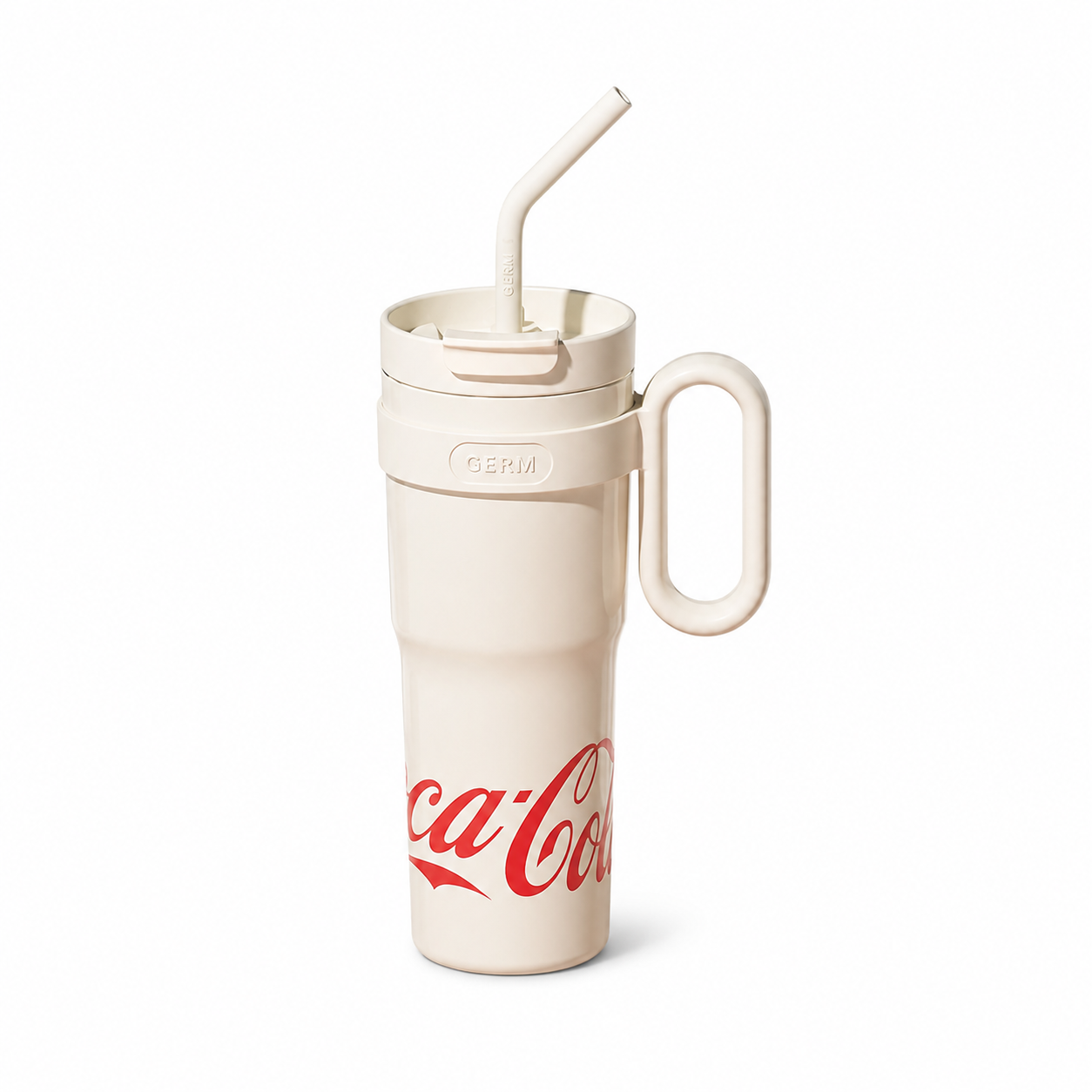 Vaso Térmico GERM Coca-Cola 1100ML White Acero Inoxidable
