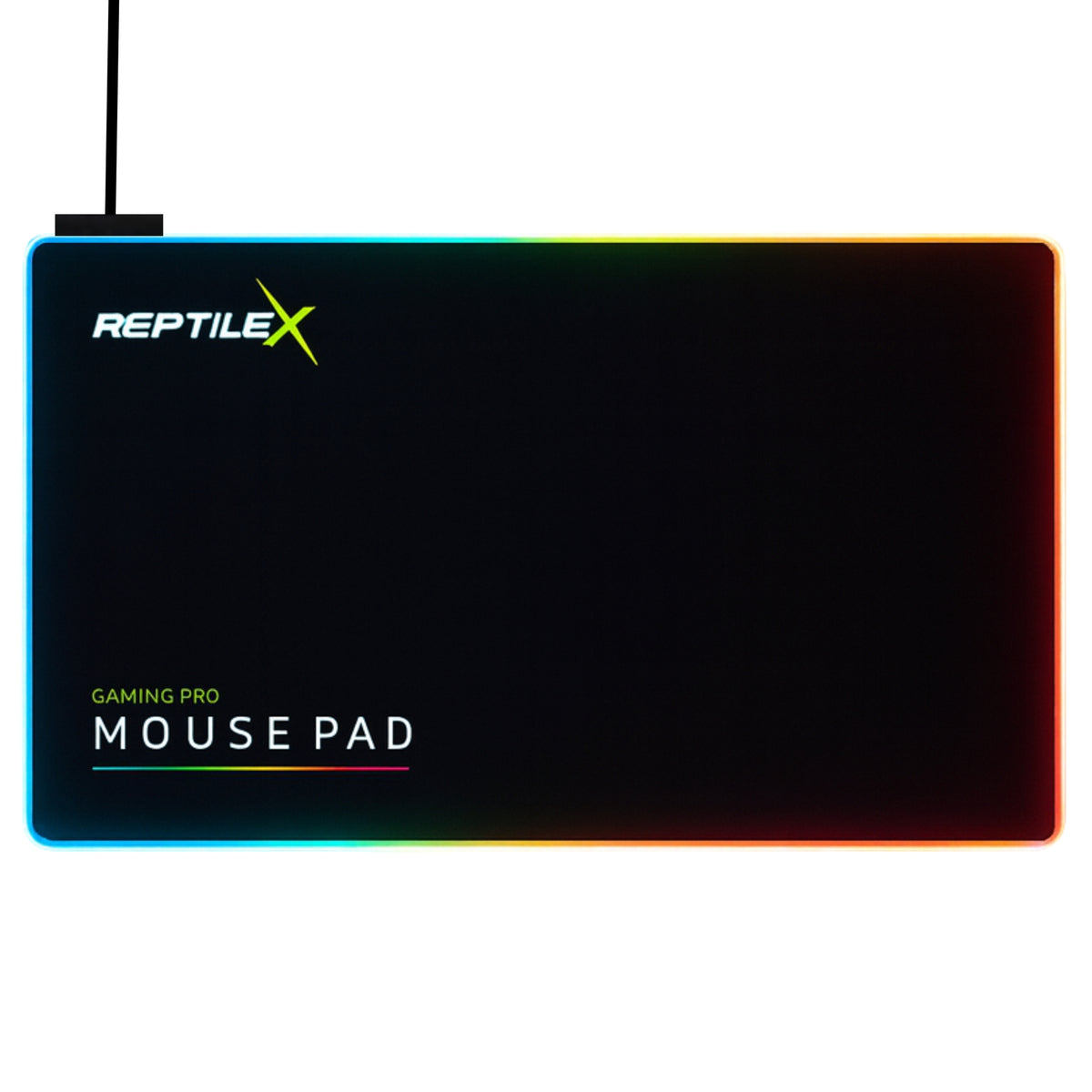 Mouse Pad Gamer Reptilex con IluminaciónRgb 250X350X4mm Rx0023