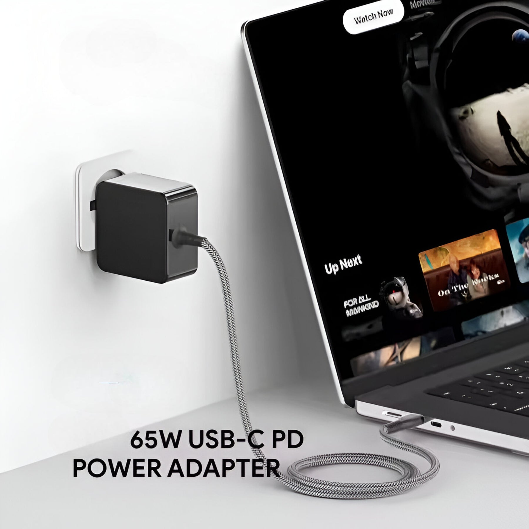 Cargador Universal USB-C para Smartphone y Notebook 65W SEC