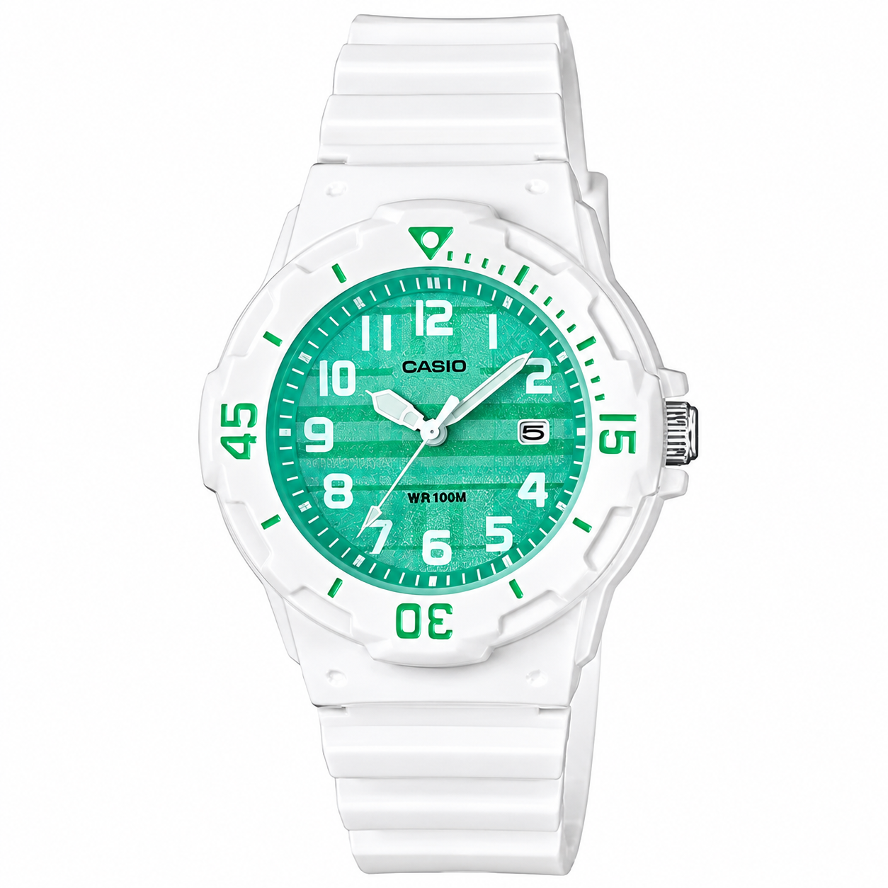 Reloj Casio de Niña LRW-200H-3CVDF Blanco / Verde