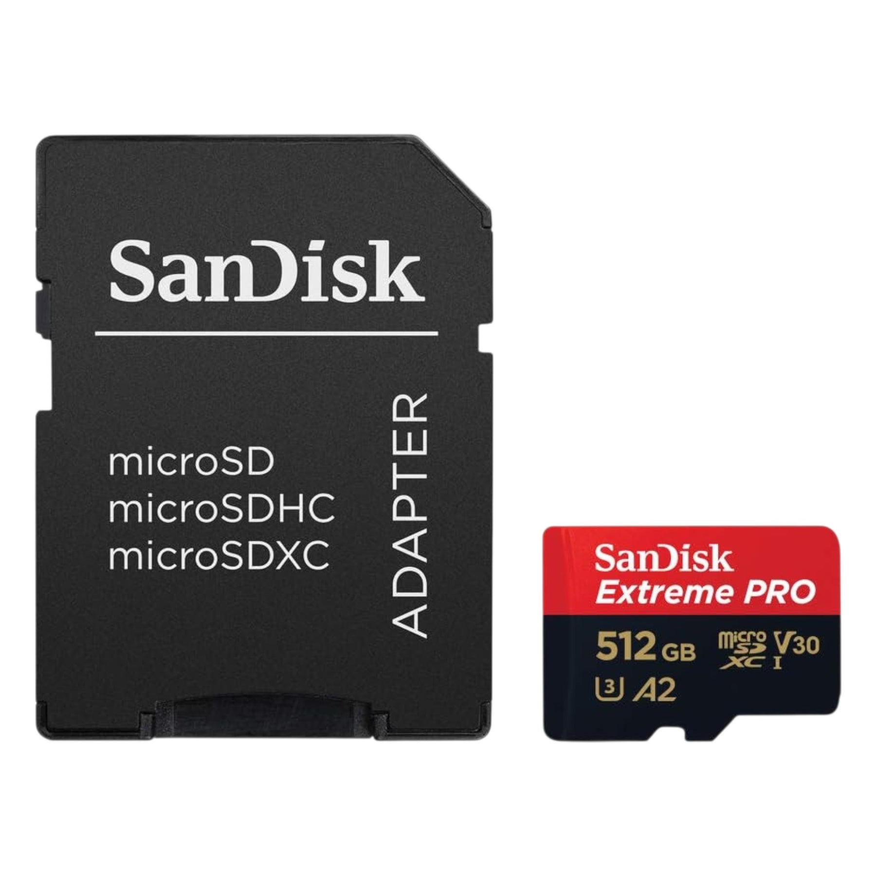 Memoria Micro SD SanDisk 512GB Extreme PRO Black 200Mbps 4K