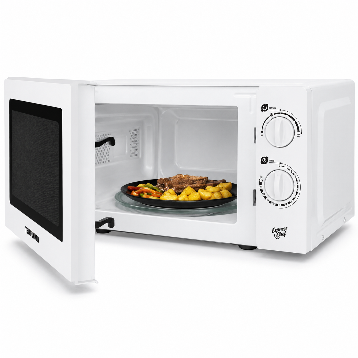 Microondas Express Chef Análogo 20 Litros 700W TFK-20A SEC