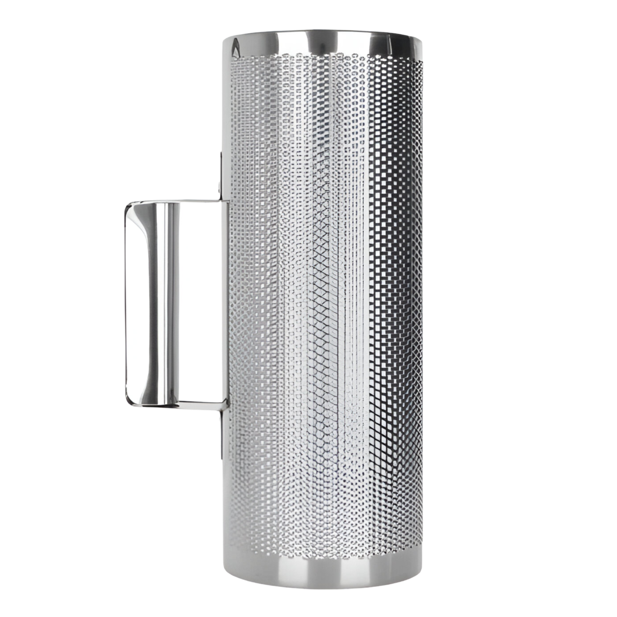 Guiro Musical Ultra Compacto Inoxidable 21x7cm + Cepillo